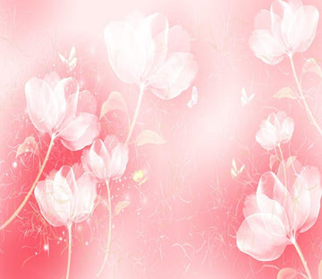 3D Pure Pink Lily 37 Wallpaper AJ Wallpapers 