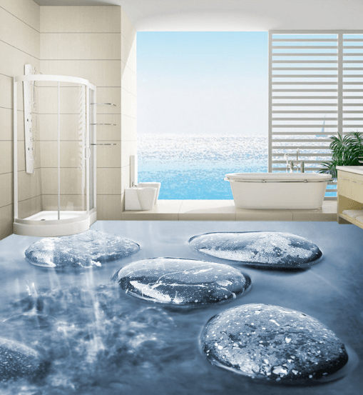 3D Smooth 067 Floor Mural Wallpaper AJ Wallpaper 2 