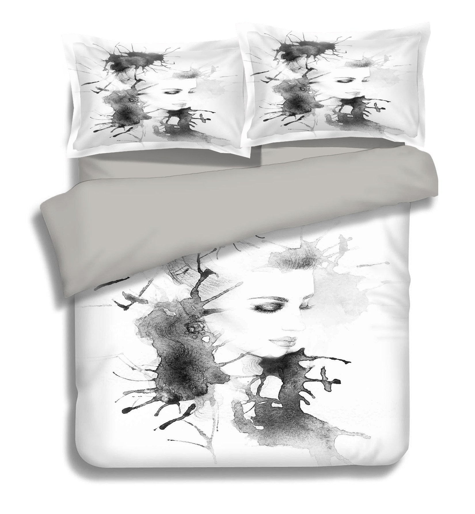 3D Graffiti Woman 268 Bed Pillowcases Quilt Wallpaper AJ Wallpaper 