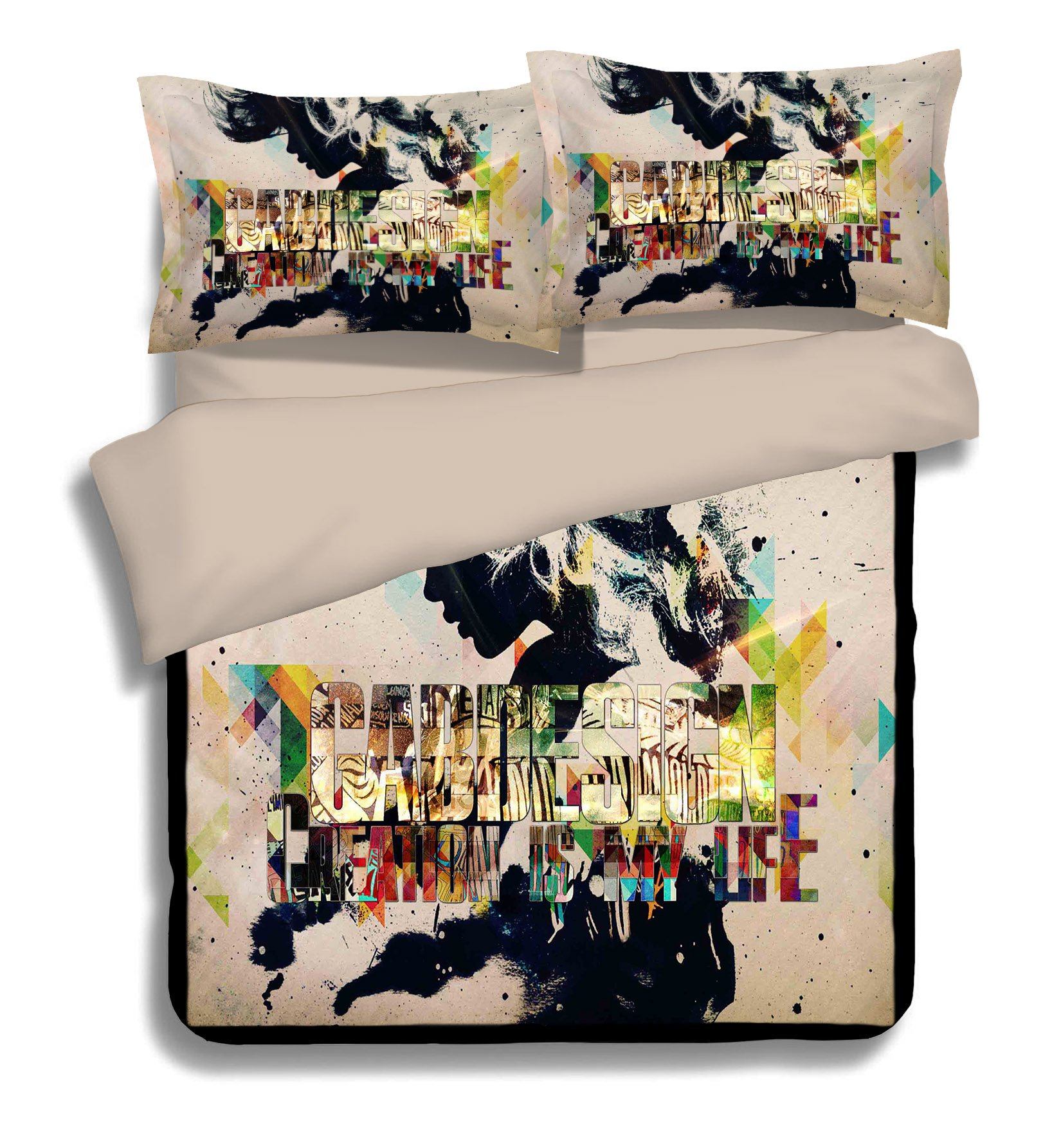 3D Black Woman 174 Bed Pillowcases Quilt Wallpaper AJ Wallpaper 
