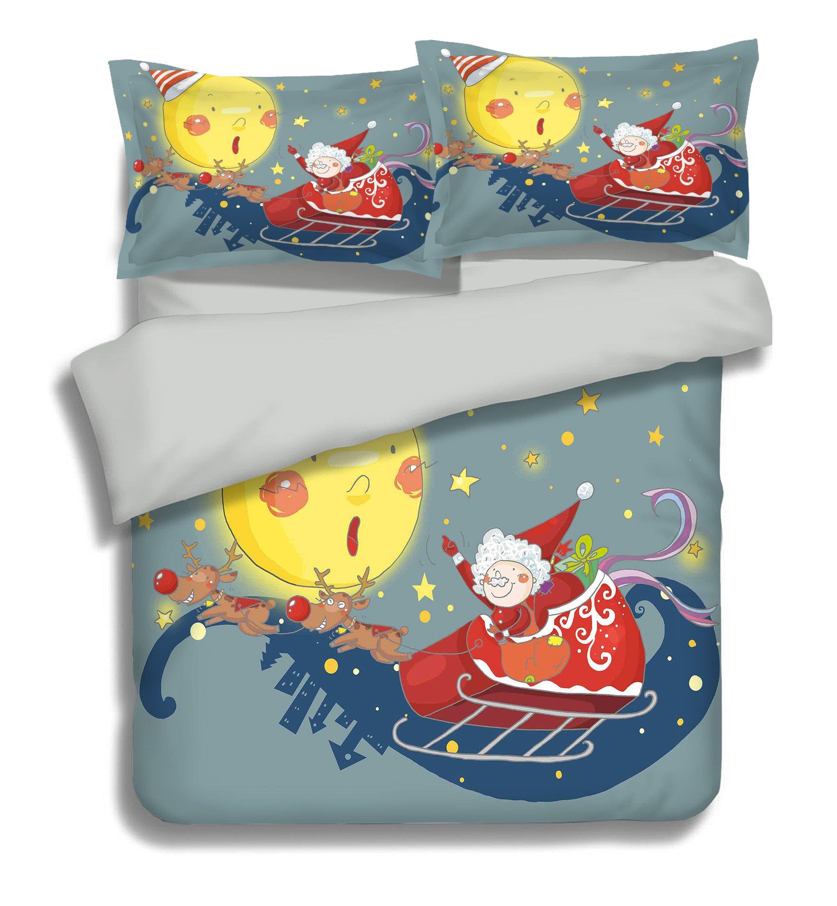 3D Christmas Party Gift 173 Bed Pillowcases Quilt Wallpaper AJ Wallpaper 