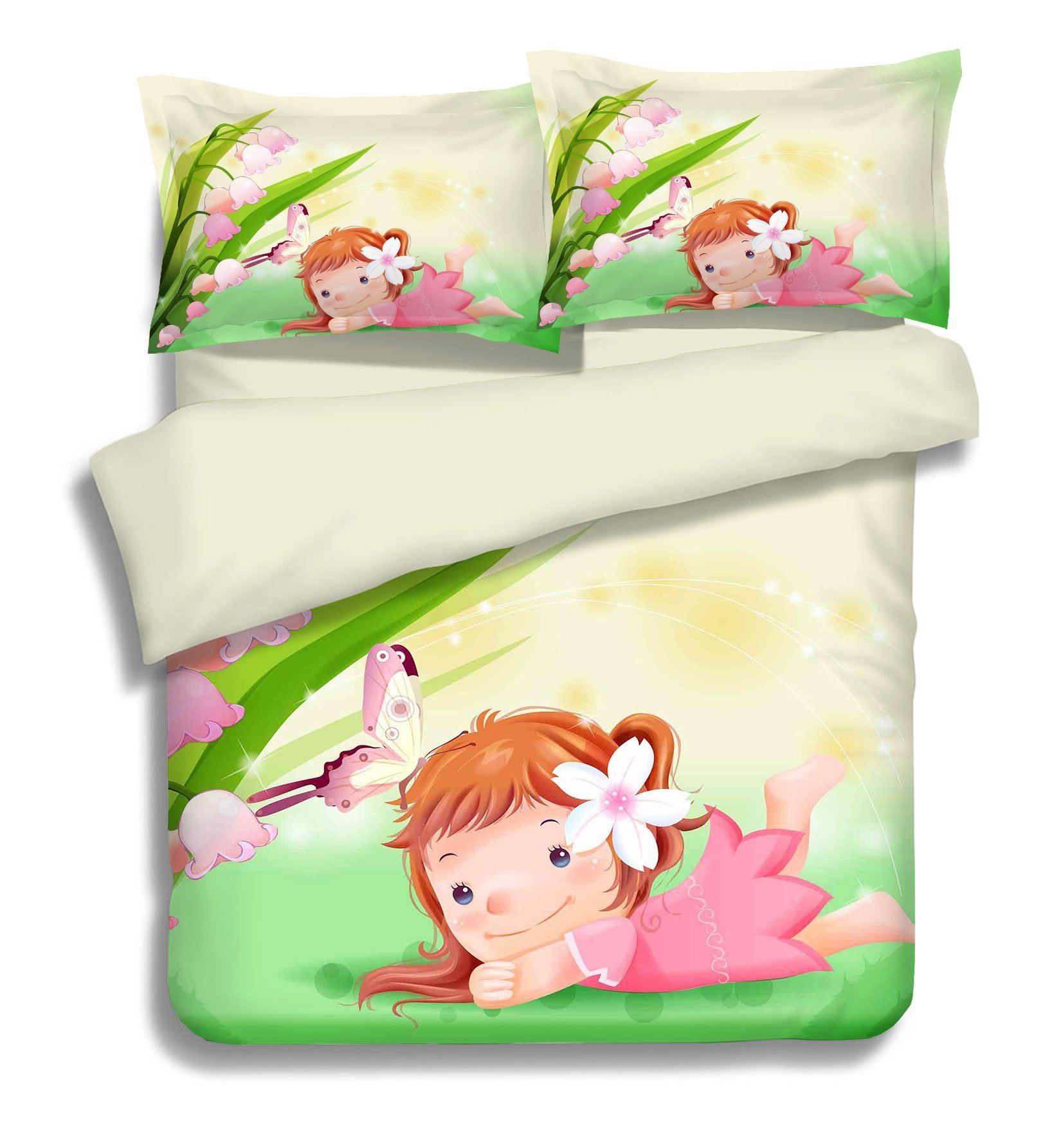 3D Lovely Little Girl 157 Bed Pillowcases Quilt Wallpaper AJ Wallpaper 