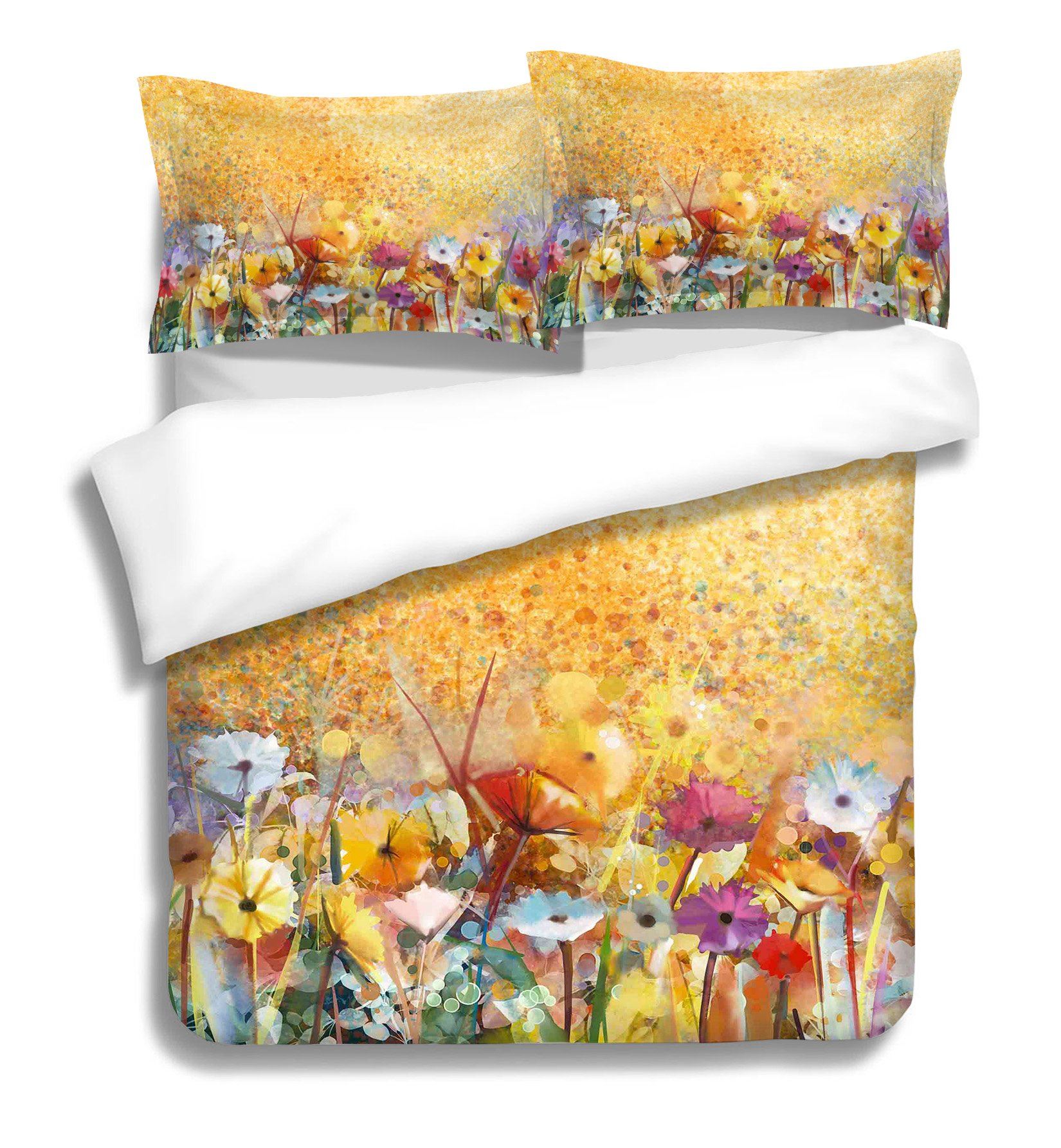 3D Painting Flower 048 Bed Pillowcases Quilt Wallpaper AJ Wallpaper 