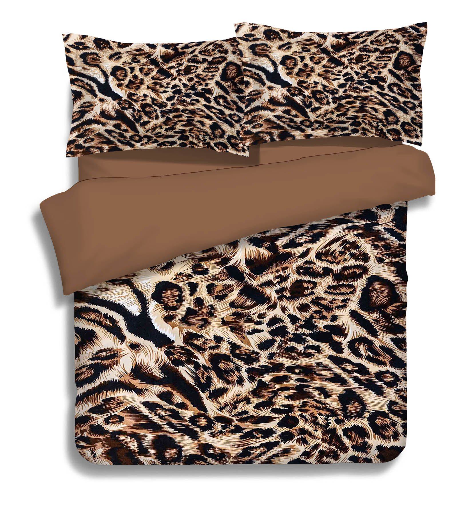 3D Leopard Fur Pattern 262 Bed Pillowcases Quilt Wallpaper AJ Wallpaper 