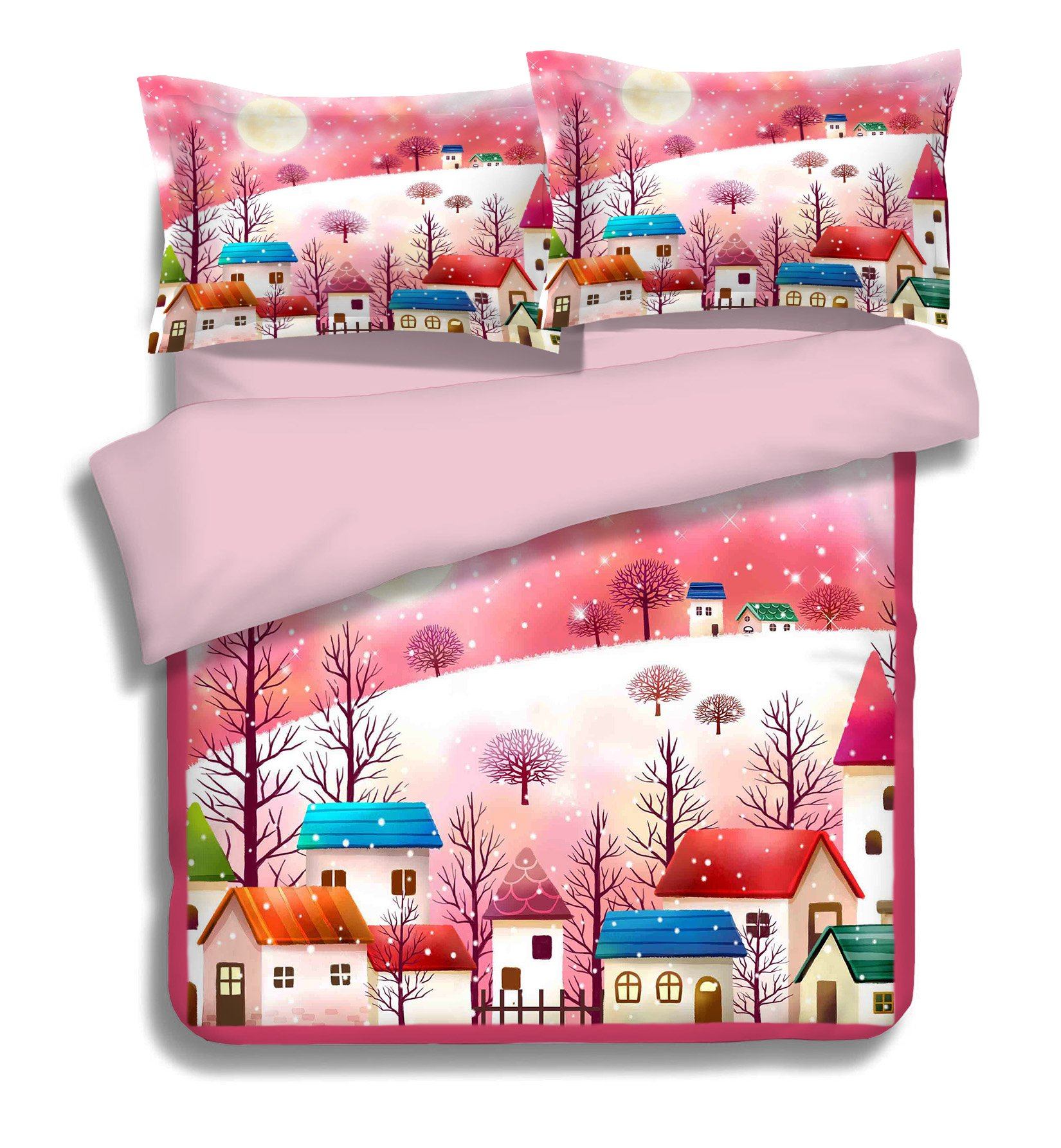3D Snowing Day 176 Bed Pillowcases Quilt Wallpaper AJ Wallpaper 