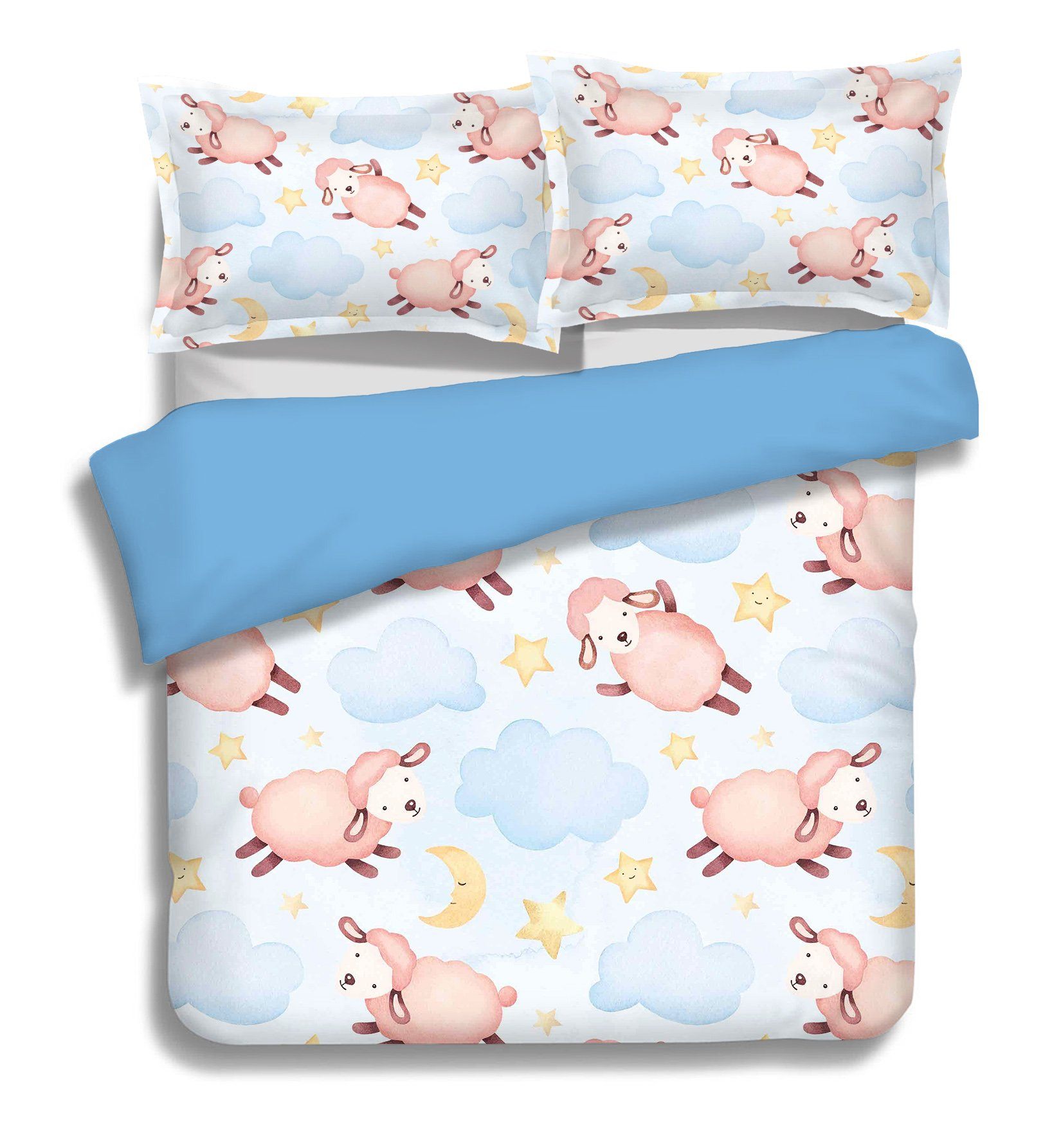 3D Red Ssheep 056 Bed Pillowcases Quilt Wallpaper AJ Wallpaper 