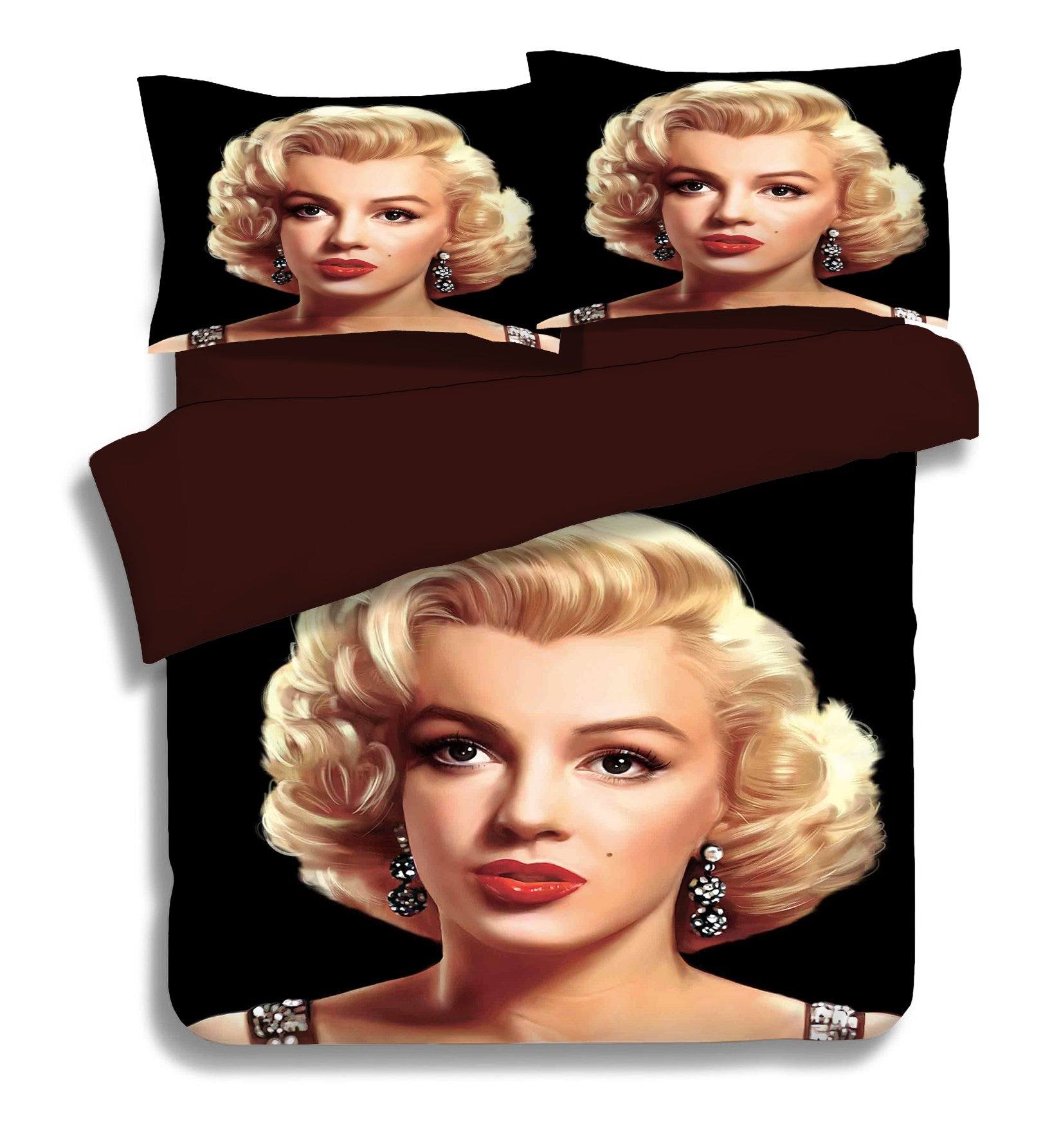 3D Marilyn Monroe 292 Bed Pillowcases Quilt Wallpaper AJ Wallpaper 