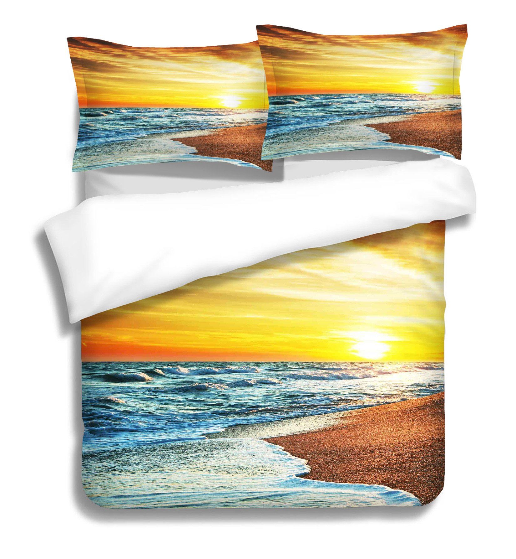 3D Sea Beach 176 Bed Pillowcases Quilt Wallpaper AJ Wallpaper 