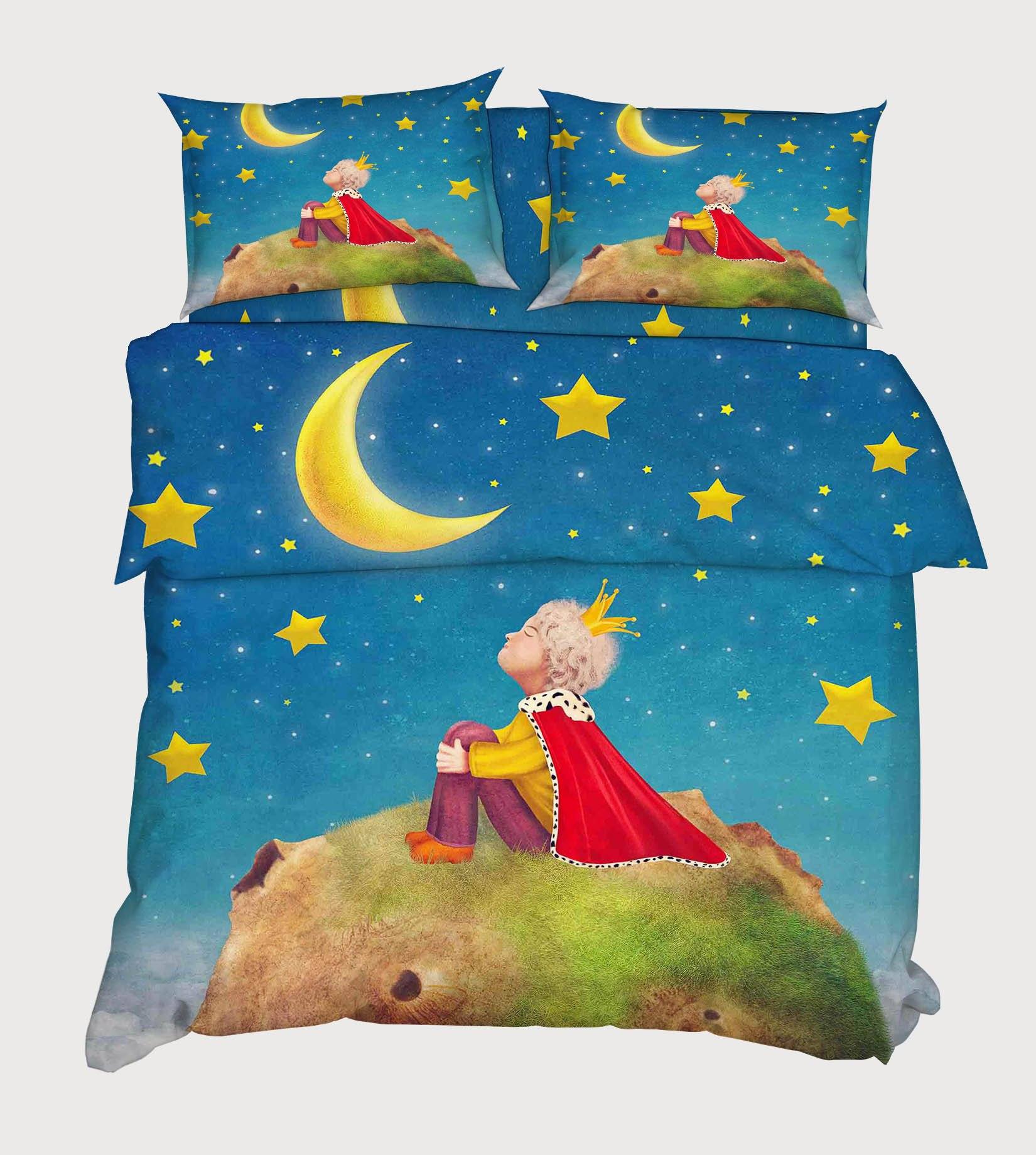 3D Little Prince 1 Bed Pillowcases Quilt Wallpaper AJ Wallpaper 