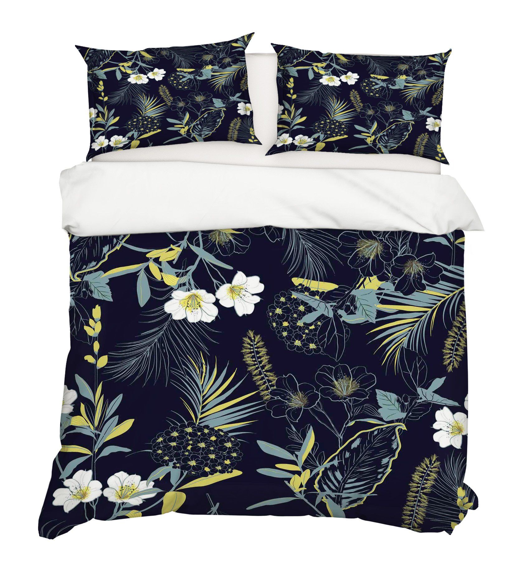 3D Invisible Flower 083 Bed Pillowcases Quilt Wallpaper AJ Wallpaper 