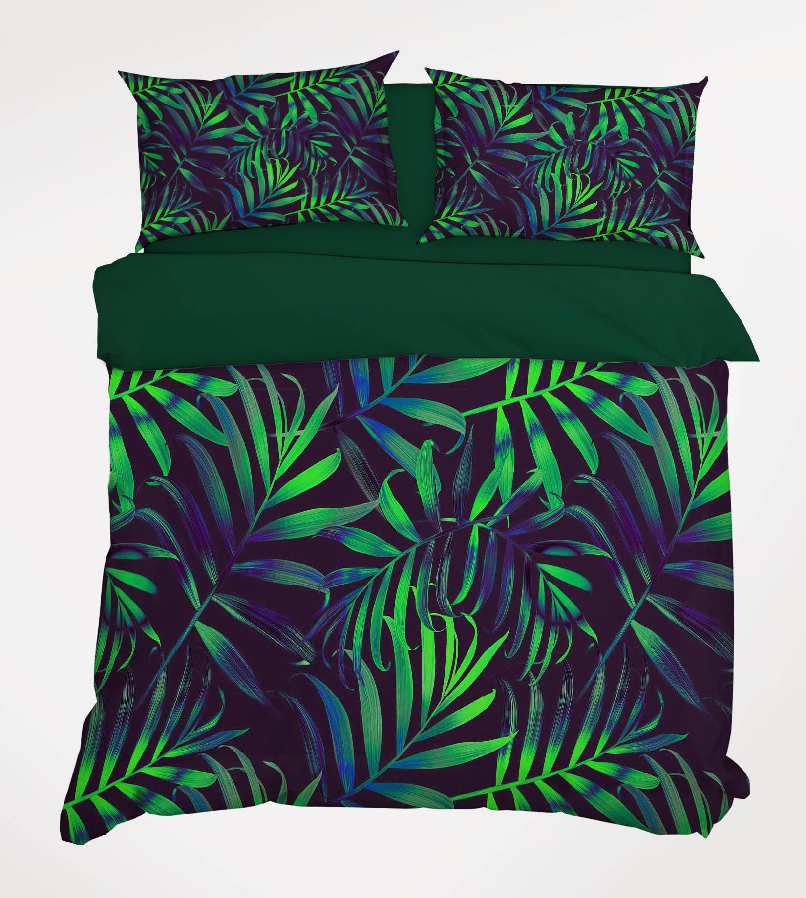 3D Leaves 196 Bed Pillowcases Quilt Wallpaper AJ Wallpaper 