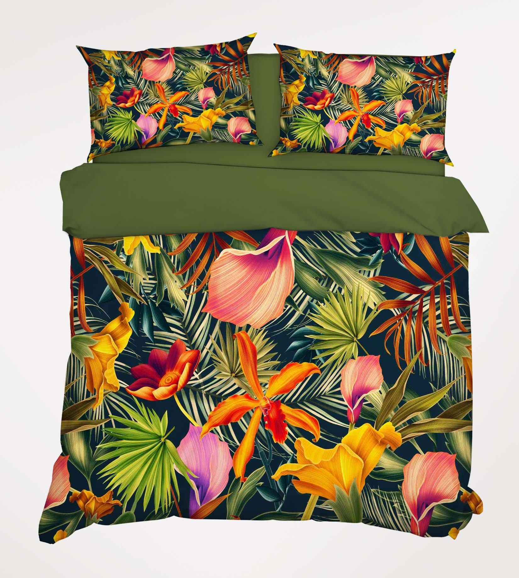 3D Coniferous Flowers 204 Bed Pillowcases Quilt Wallpaper AJ Wallpaper 