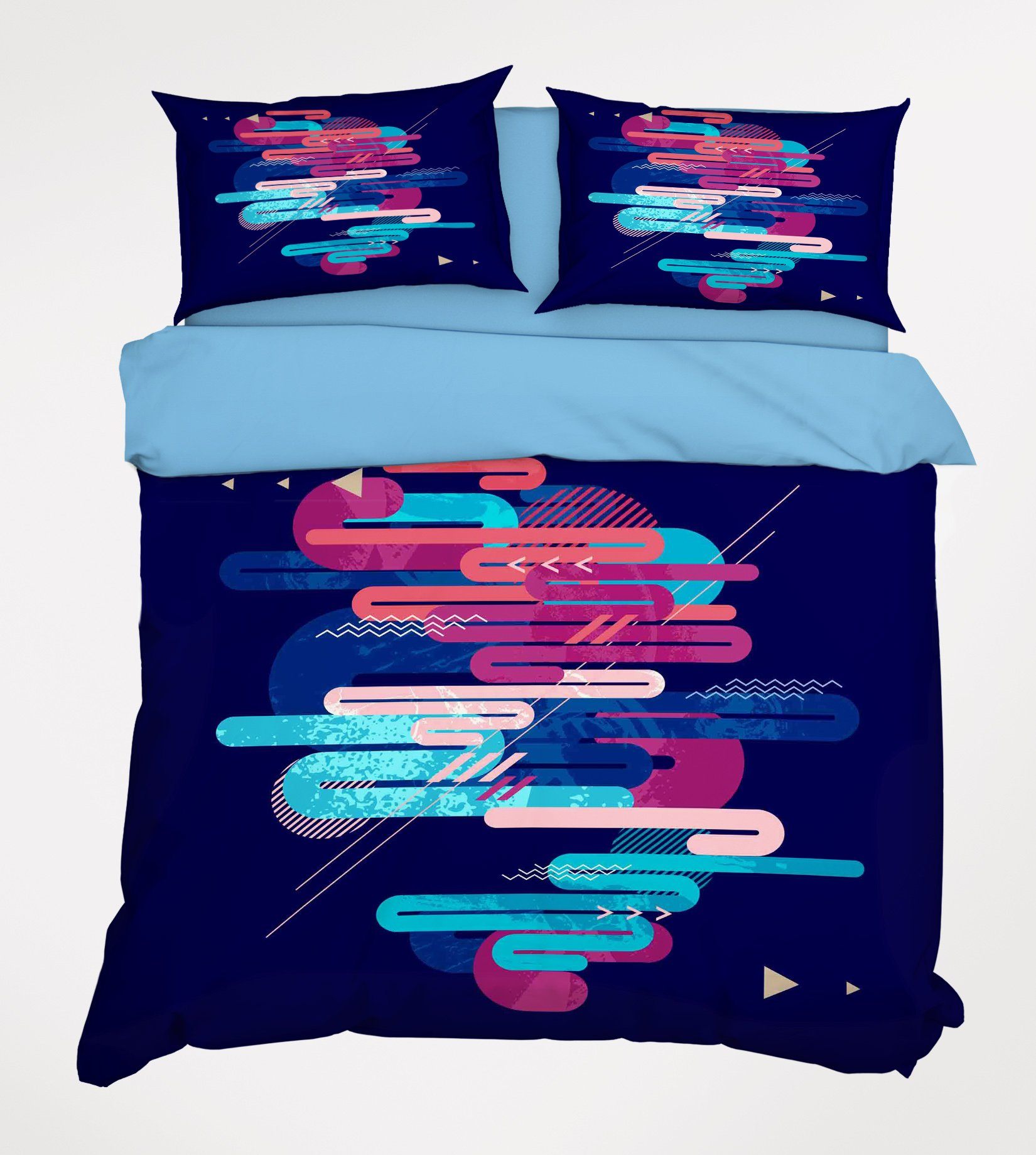 3D Black Line 058 Bed Pillowcases Quilt Wallpaper AJ Wallpaper 