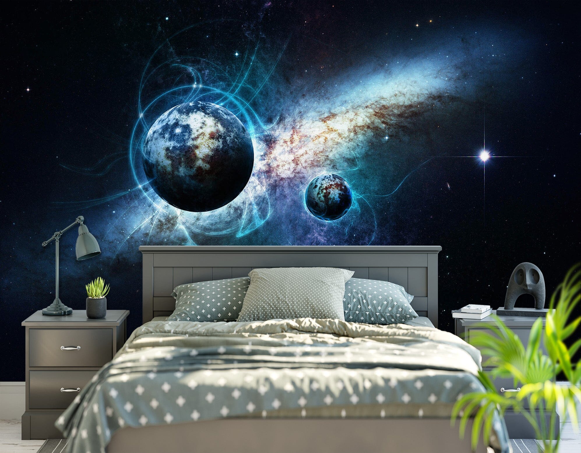 3D Planet Space 1744 Wall Murals Wallpaper AJ Wallpaper 2 