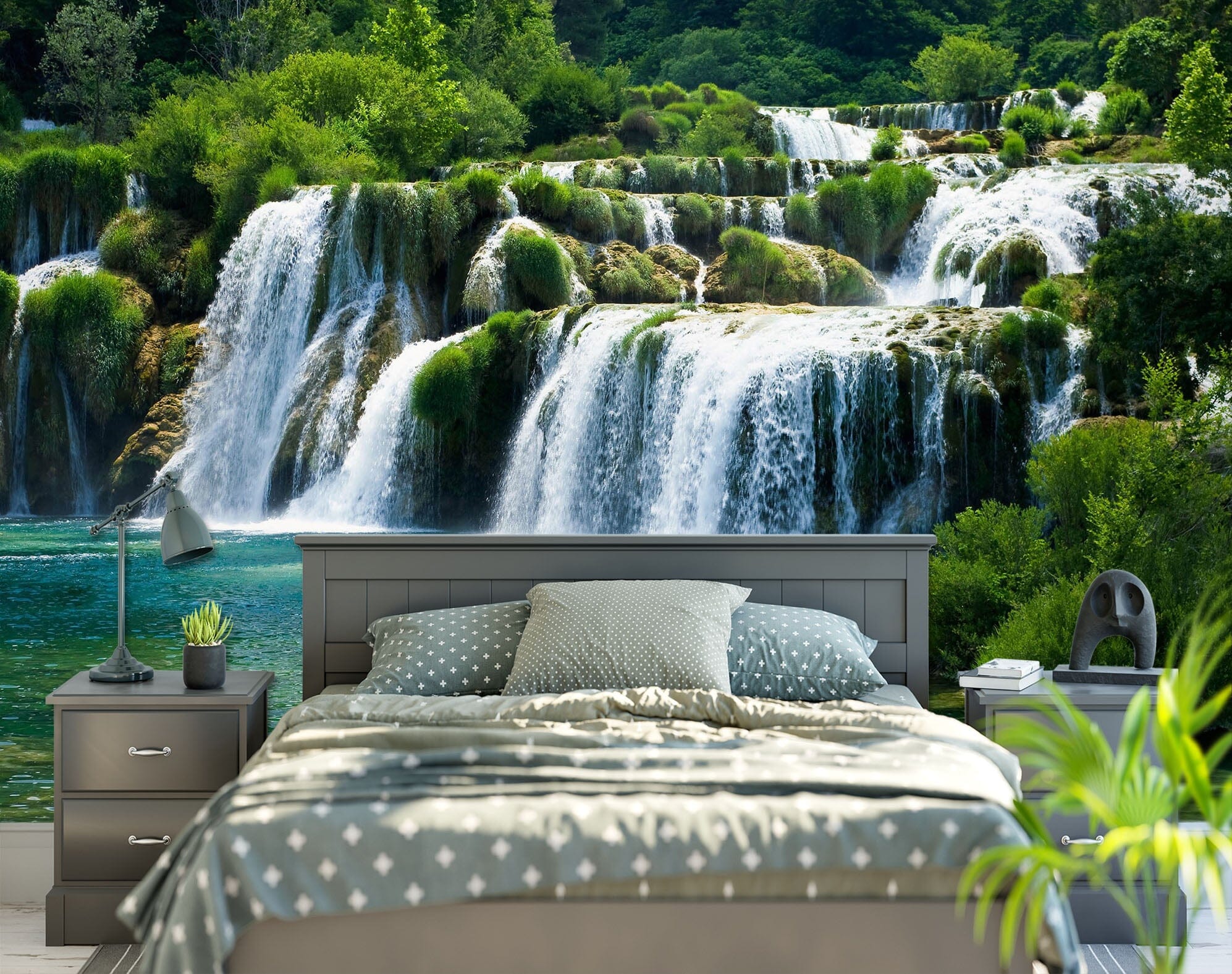 3D Forest Stream 1462 Wall Murals Wallpaper AJ Wallpaper 2 