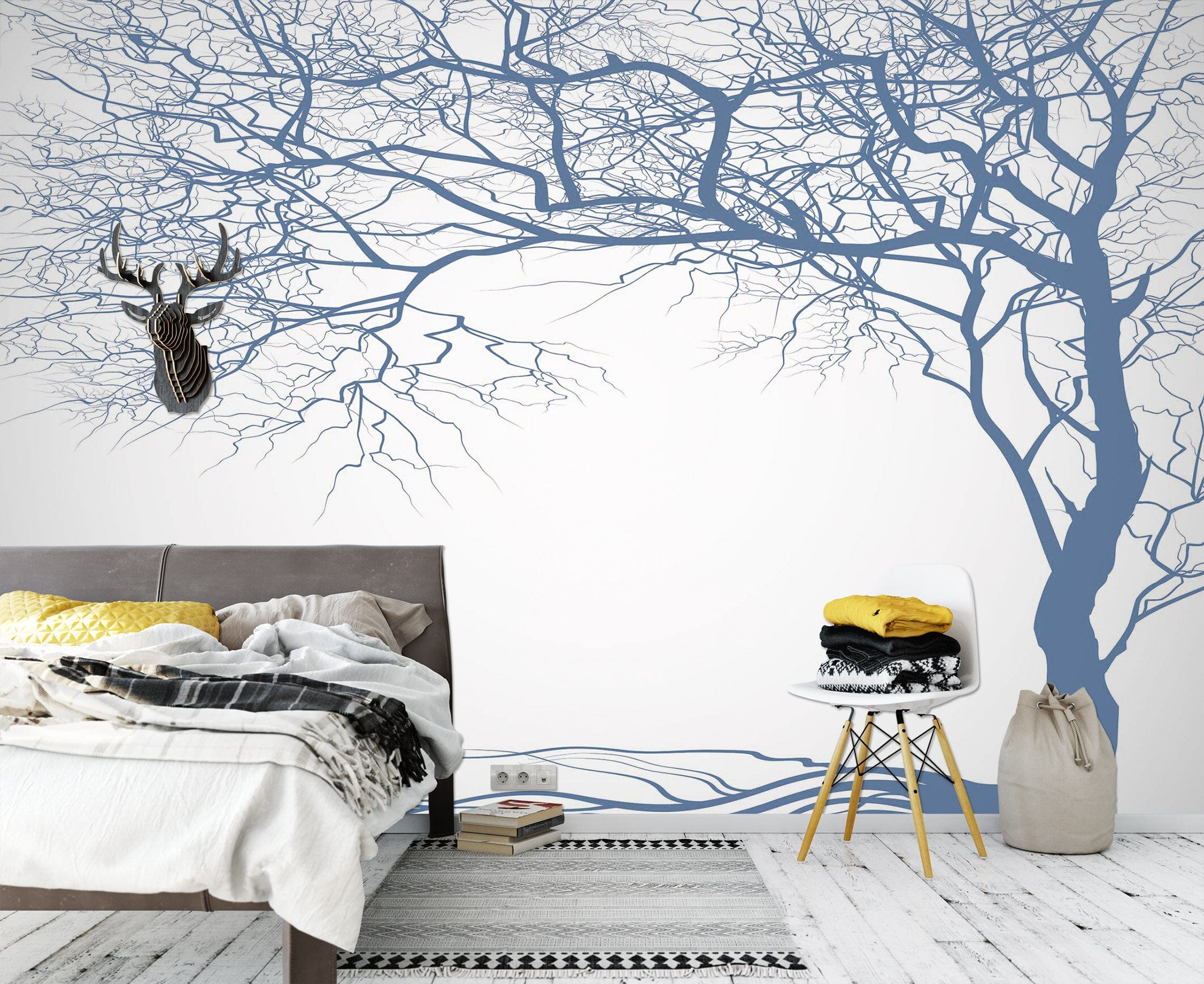 3D Dead Tree Branch 1731 Wall Murals Wallpaper AJ Wallpaper 2 