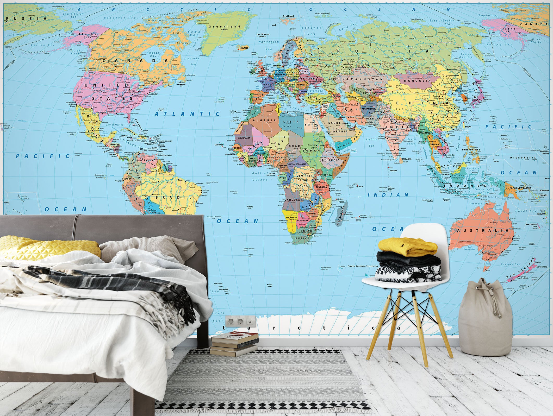 3D Map 58164 Wall Murals
