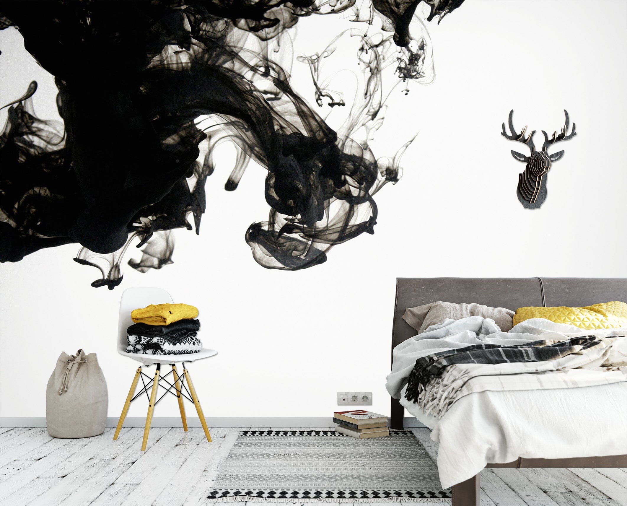 3D Ink And Wash 1707 Wall Murals Wallpaper AJ Wallpaper 2 