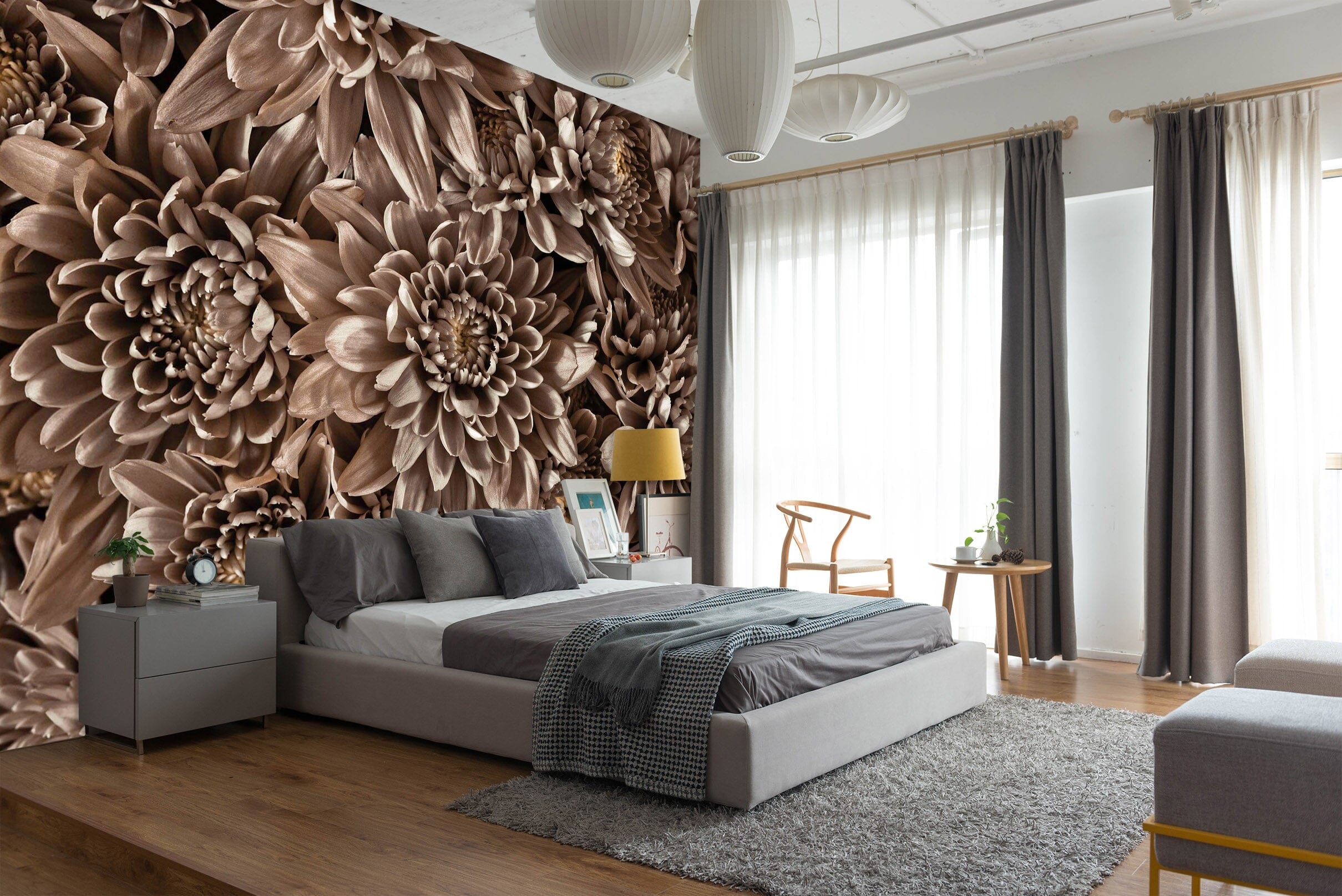 3D Ripe Sunflower 1409 Assaf Frank Wall Mural Wall Murals Wallpaper AJ Wallpaper 2 