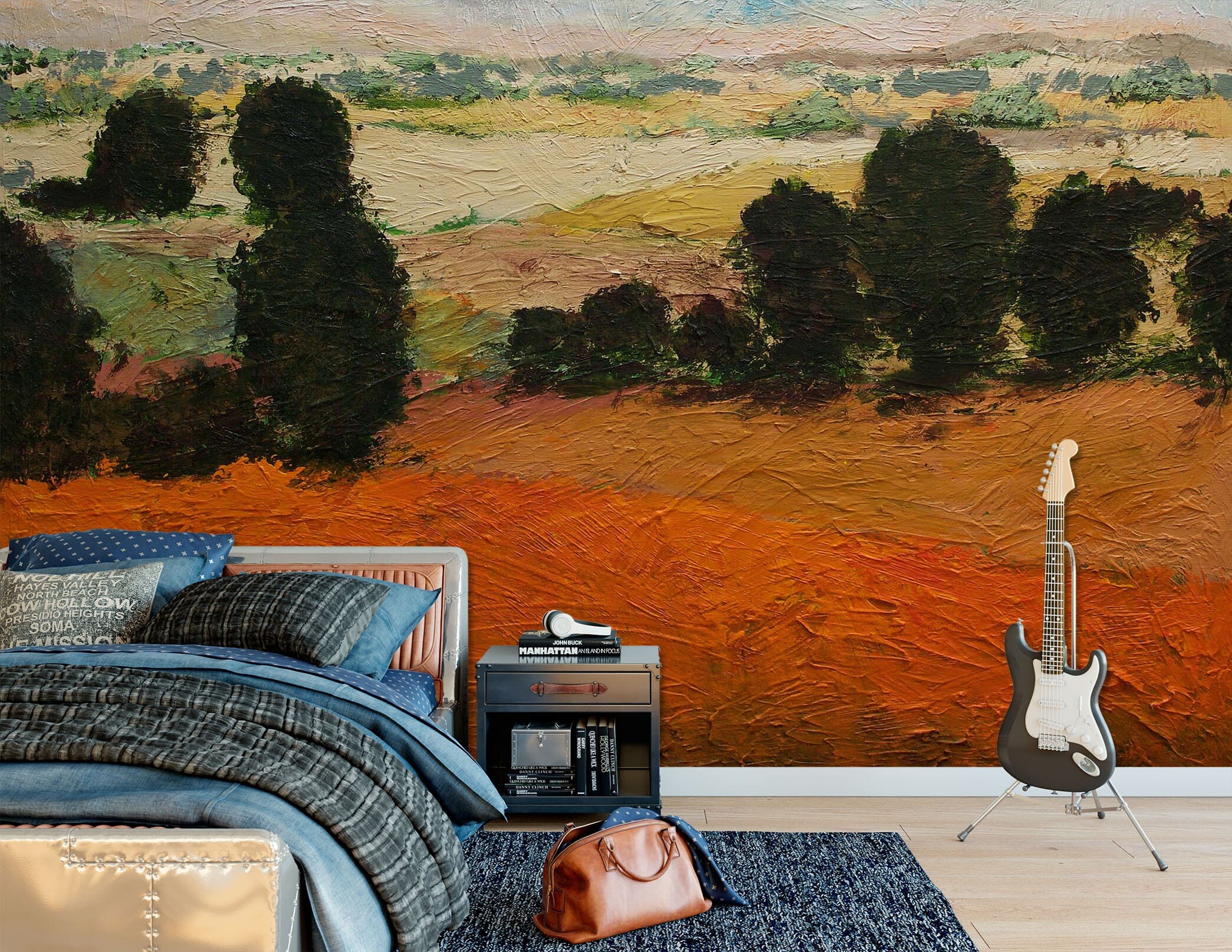 3D Autumn Field 206 Allan P. Friedlander Wall Mural Wall Murals Wallpaper AJ Wallpaper 2 