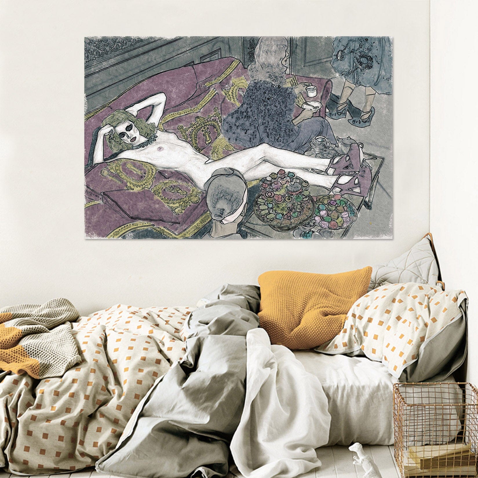 3D Garden Girl 015 Marco Cavazzana Wall Sticker Wallpaper AJ Wallpaper 2 