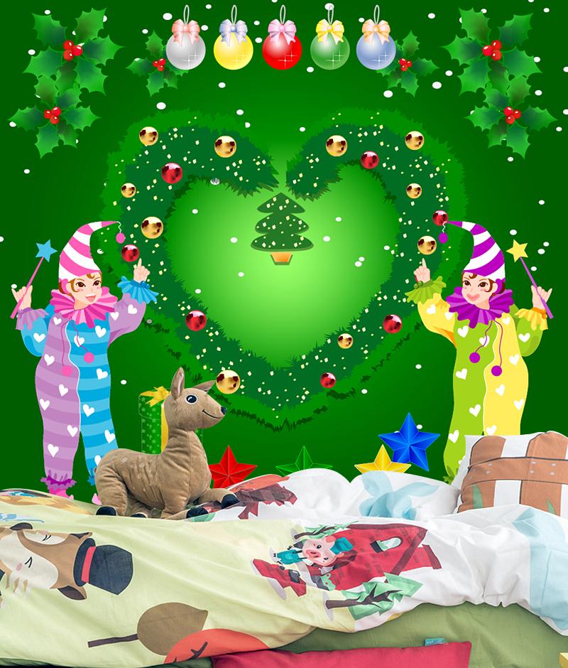 3D Clown Decoration 033 Wallpaper AJ Wallpaper 