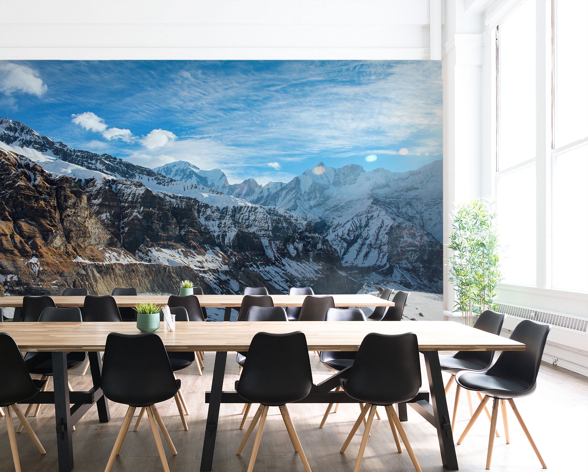3D Sky Snow Nature 007 Wall Murals Wallpaper AJ Wallpaper 2 