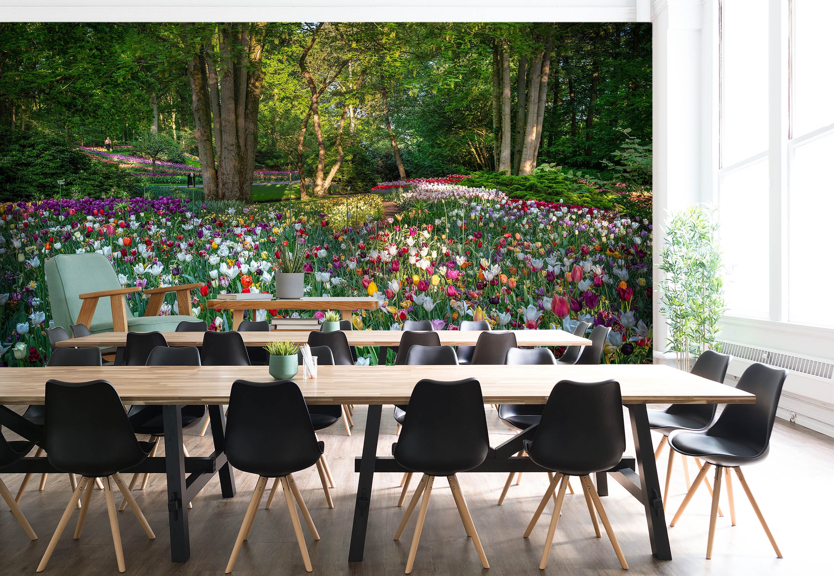 3D Forest Garden 1417 Marco Carmassi Wall Mural Wall Murals Wallpaper AJ Wallpaper 2 