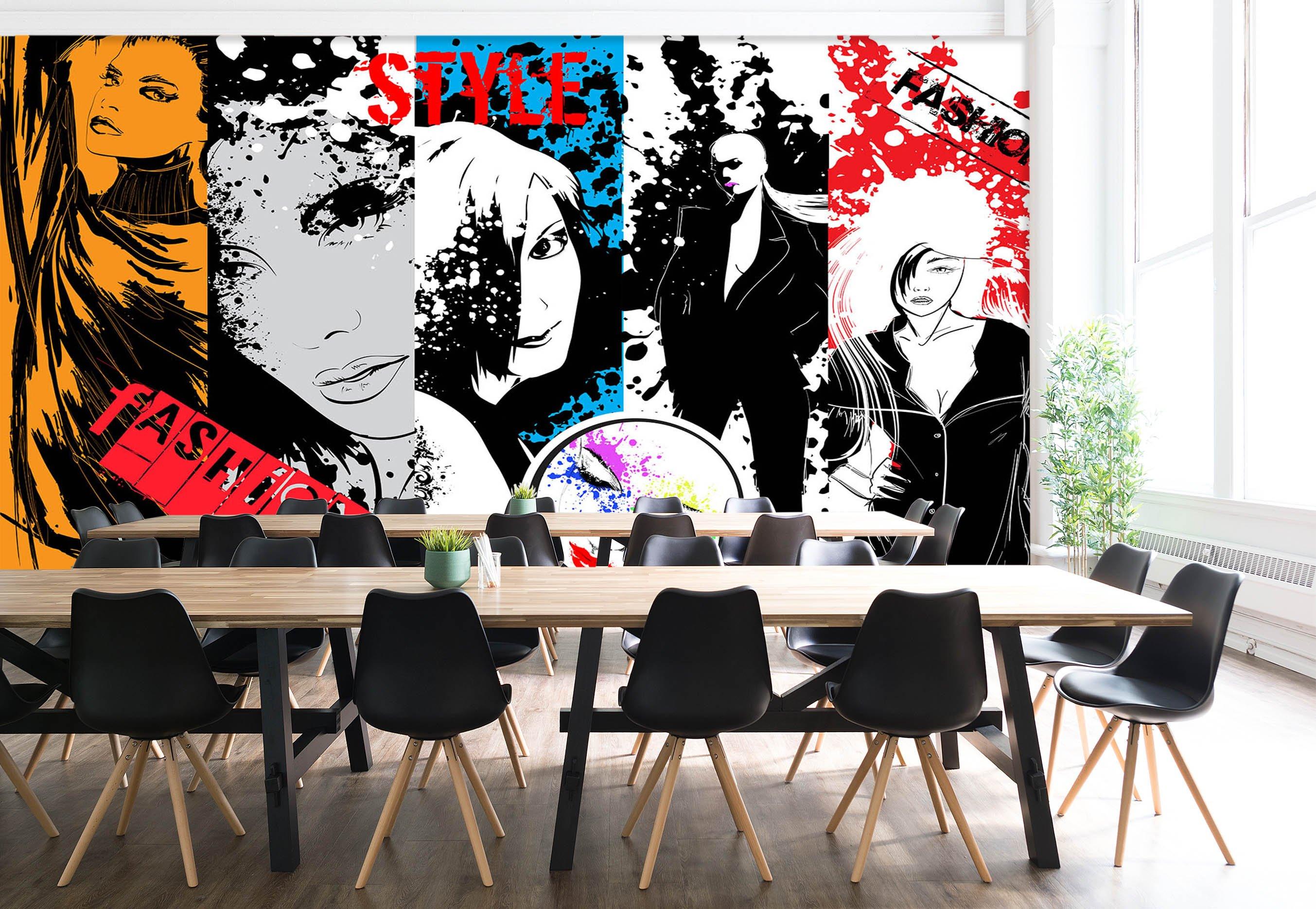 3D Black Clothing Style 691 Wallpaper AJ Wallpaper 2 