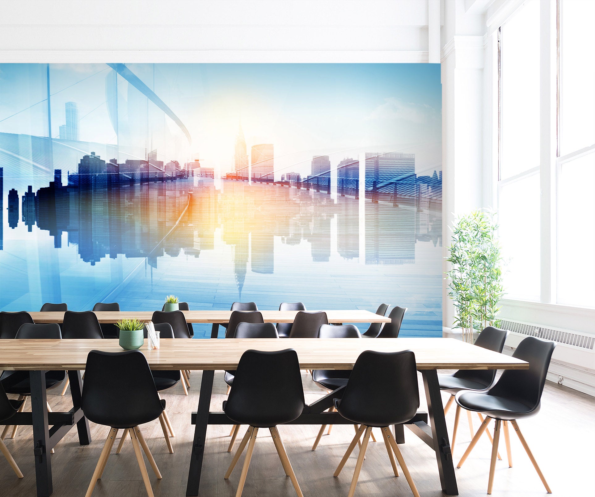3D Sunshine Building 025 Wall Murals Wallpaper AJ Wallpaper 2 