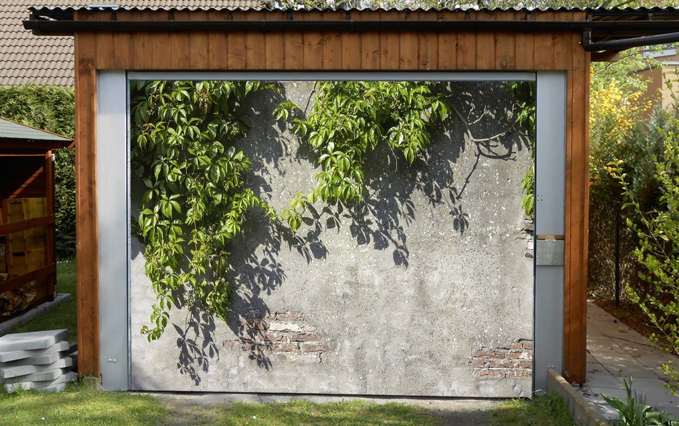 3D Green Vine 147 Garage Door Mural Wallpaper AJ Wallpaper 