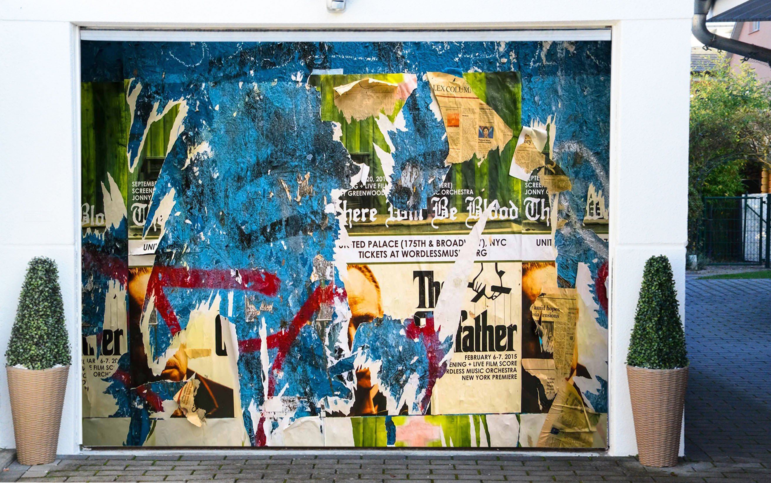 3D Posters 420 Garage Door Mural Wallpaper AJ Wallpaper 