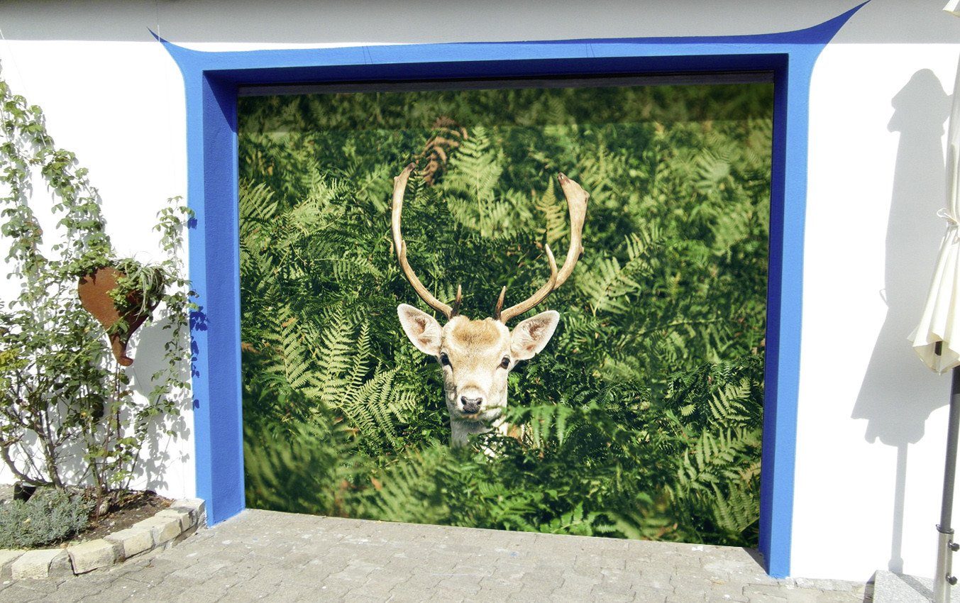 3D Grass Animal 231 Garage Door Mural Wallpaper AJ Wallpaper 