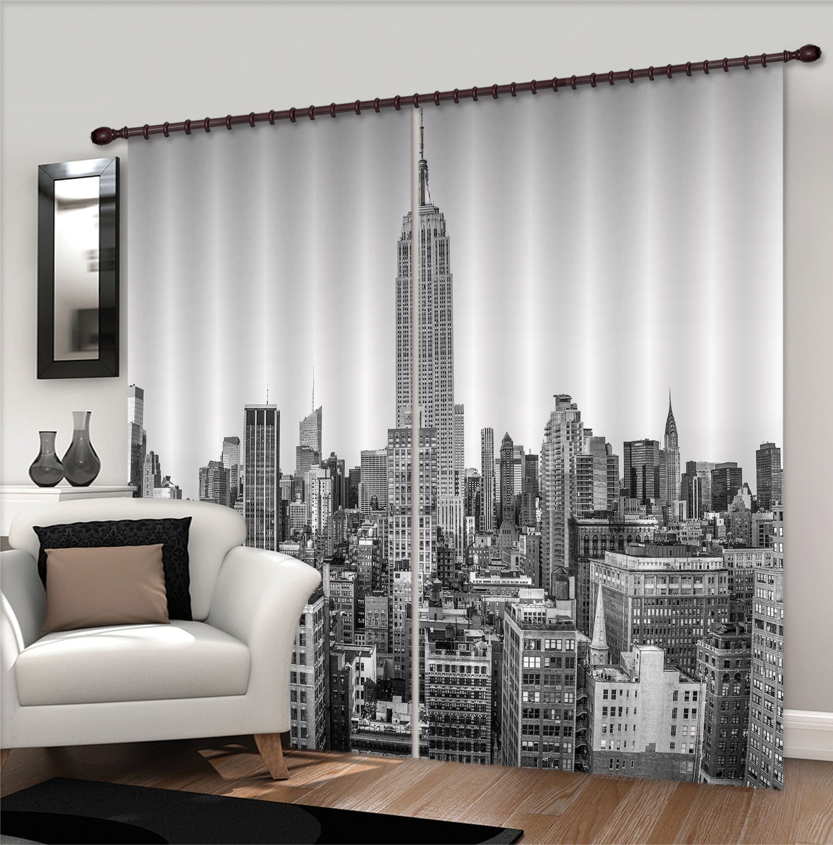 3D Sketch Building 018 Assaf Frank Curtain Curtains Drapes