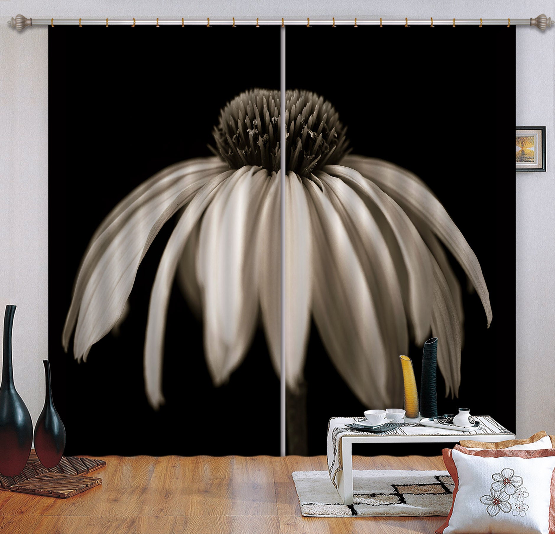 3D Artistic Petal 6302 Assaf Frank Curtain Curtains Drapes