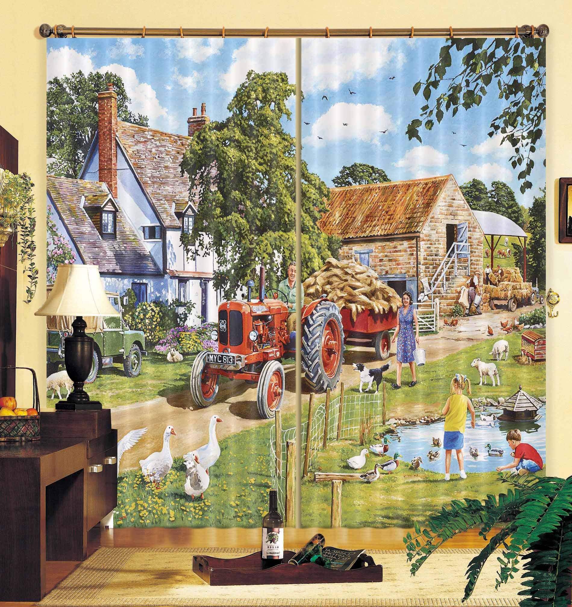 3D A Family Farm 037 Trevor Mitchell Curtain Curtains Drapes Curtains AJ Creativity Home 