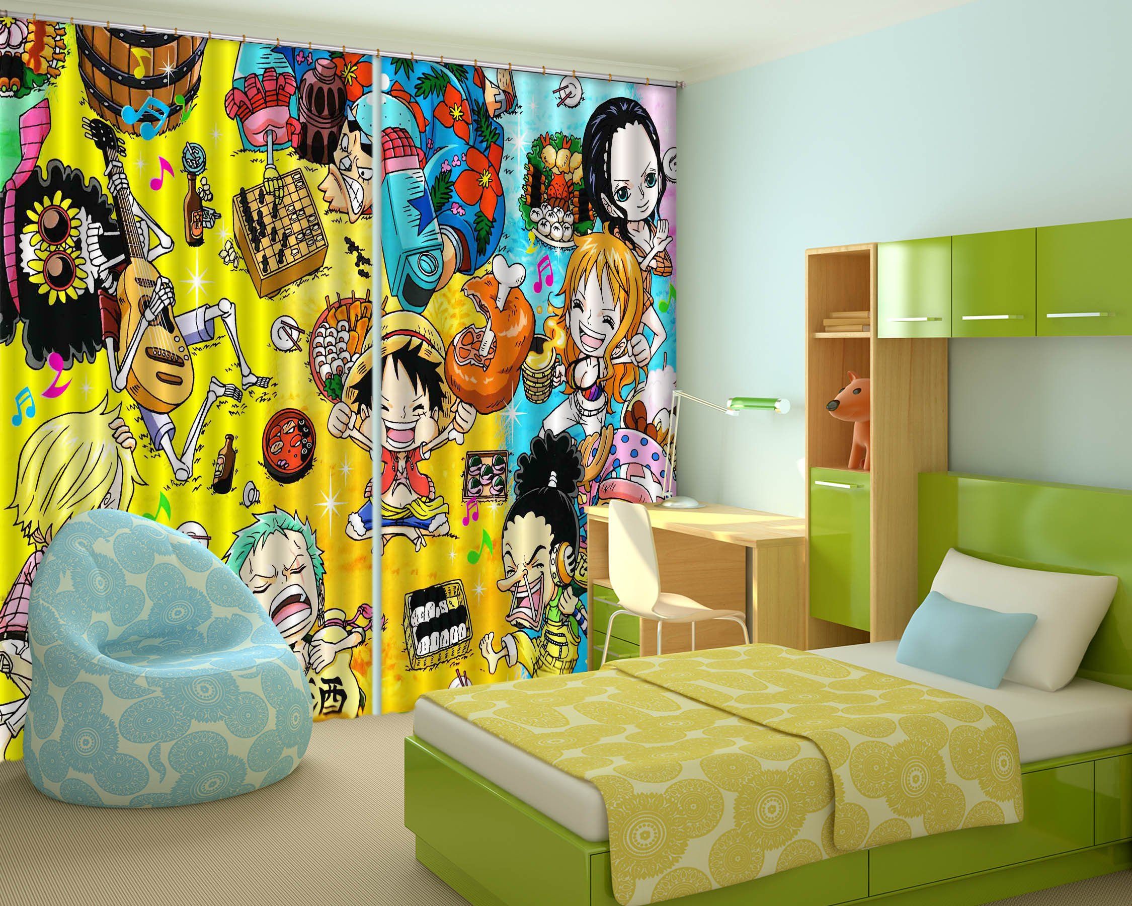 3D Funny Animation Roles 2393 Curtains Drapes Wallpaper AJ Wallpaper 