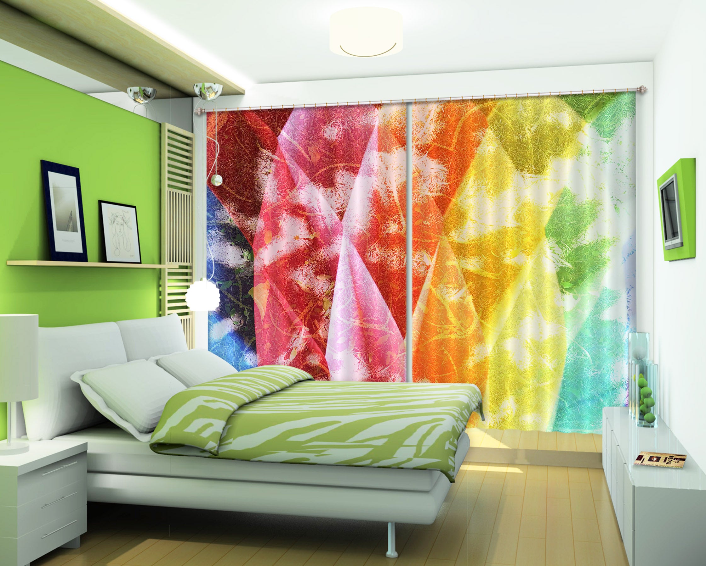 3D Color 70086 Shandra Smith Curtain Curtains Drapes