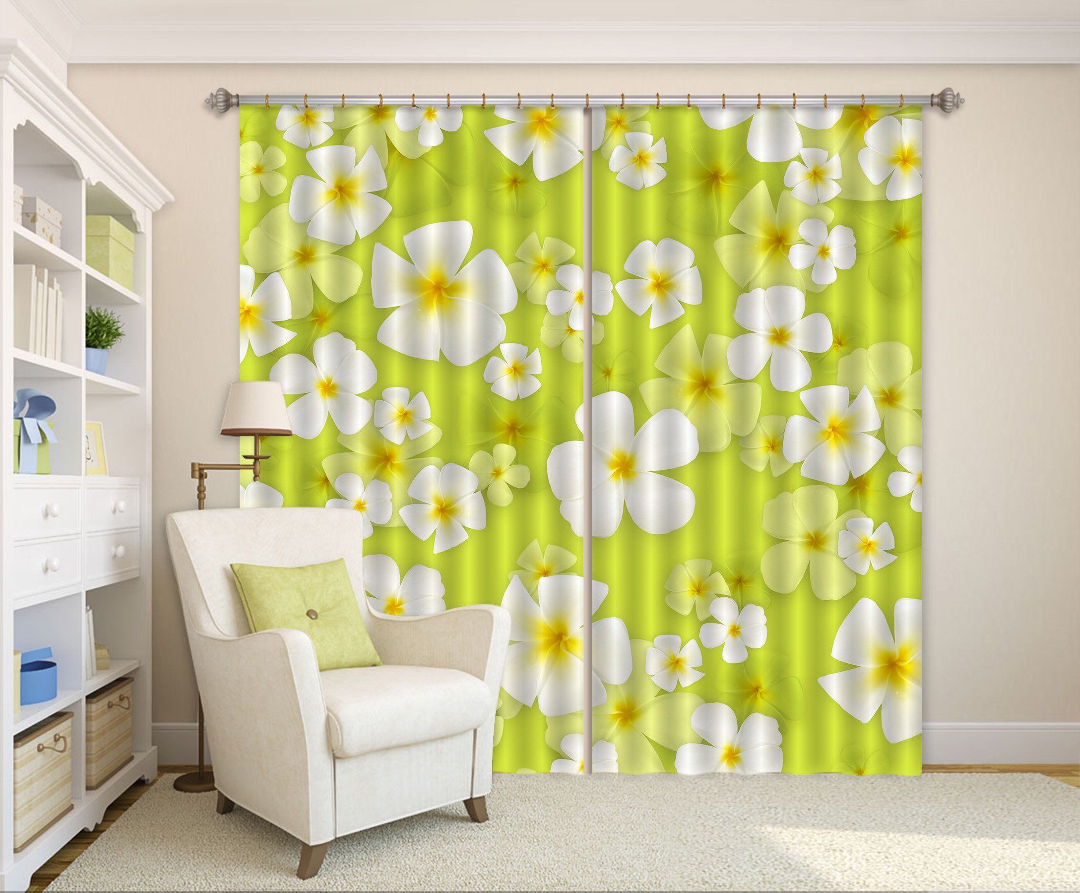 3D Bright Flowers 149 Curtains Drapes Wallpaper AJ Wallpaper 