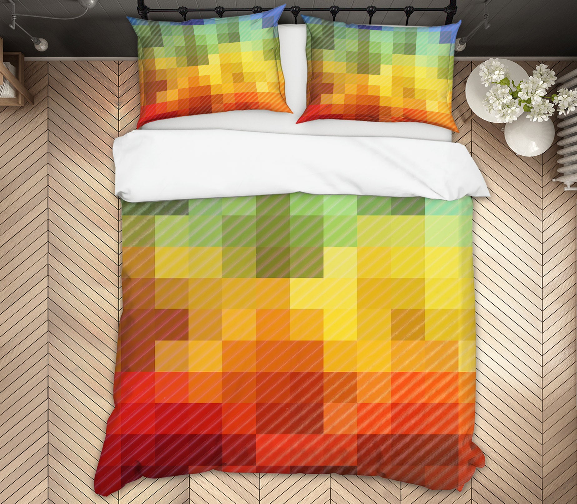 3D Color Mosaic 19129 Shandra Smith Bedding Bed Pillowcases Quilt