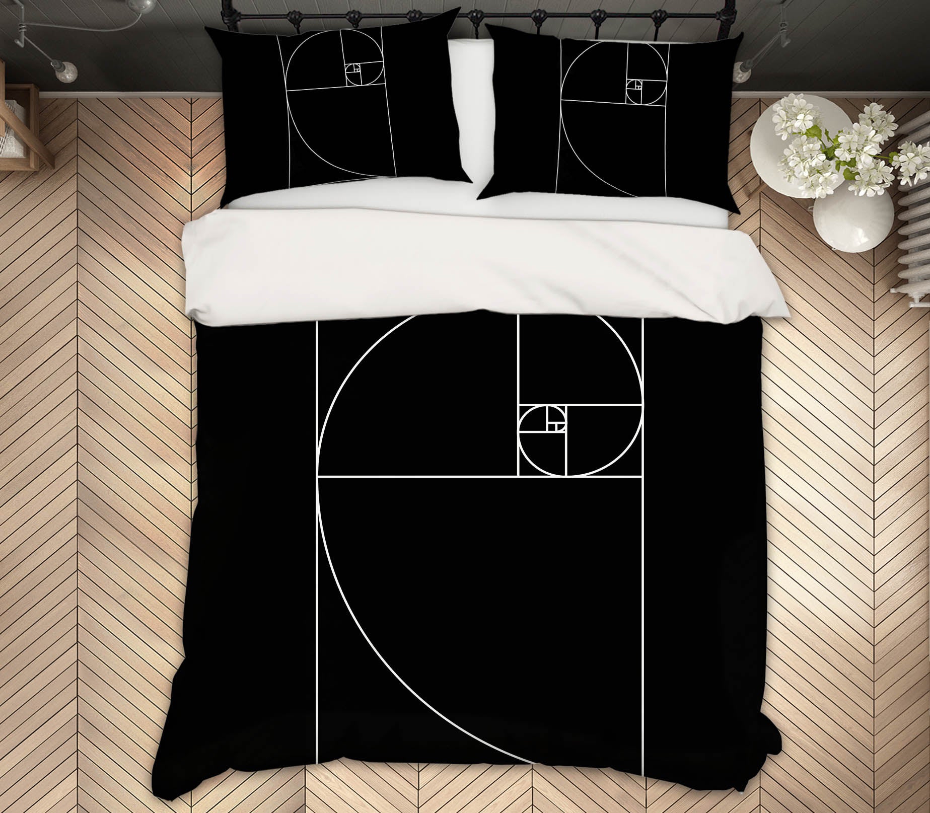 3D Black Pattern 200 Boris Draschoff Bedding Bed Pillowcases Quilt