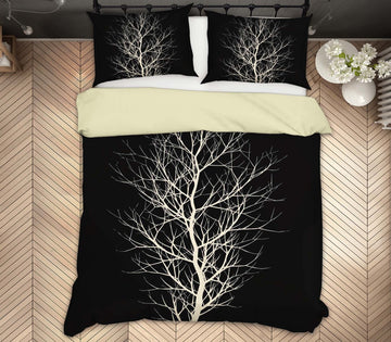 3D The White Tree 2122 Boris Draschoff Bedding Bed Pillowcases Quilt Quiet Covers AJ Creativity Home 