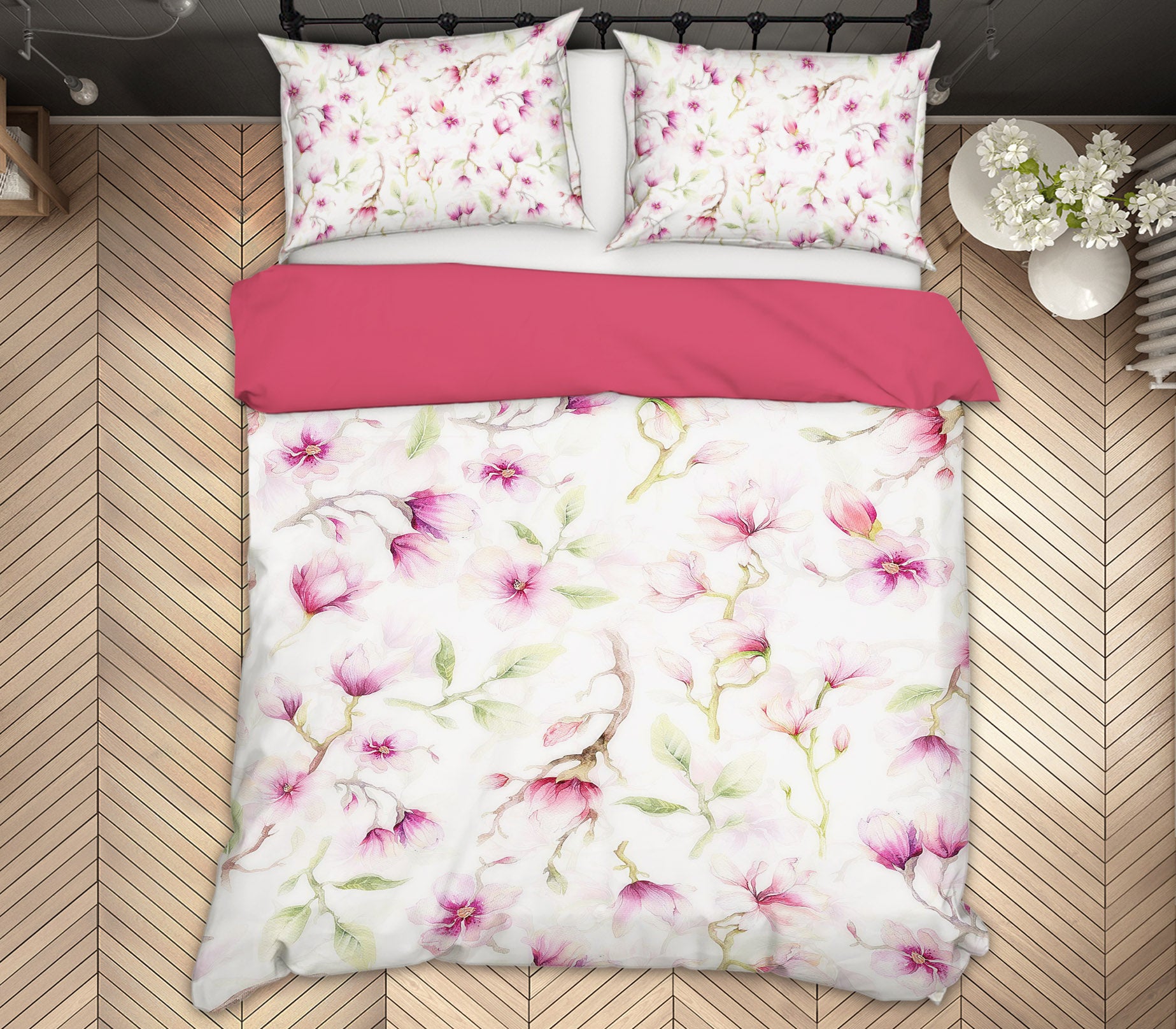 3D Flower Pattern 18199 Uta Naumann Bedding Bed Pillowcases Quilt