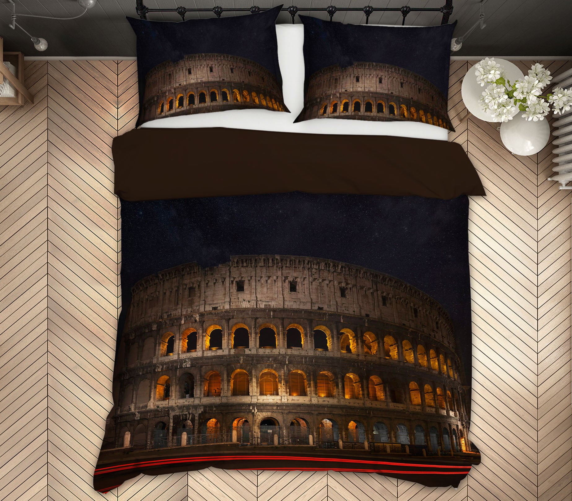 3D Colosseum Ancient History 072 Marco Carmassi Bedding Bed Pillowcases Quilt