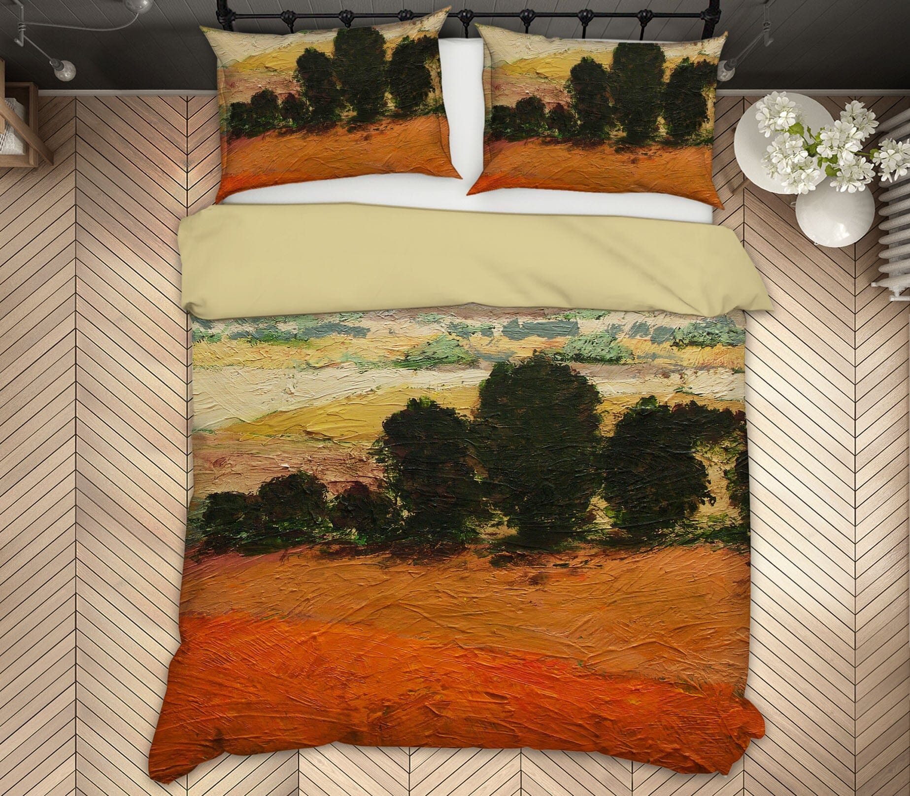 3D Prairie Tree 115 Allan P. Friedlander Bedding Bed Pillowcases Quilt Quiet Covers AJ Creativity Home 