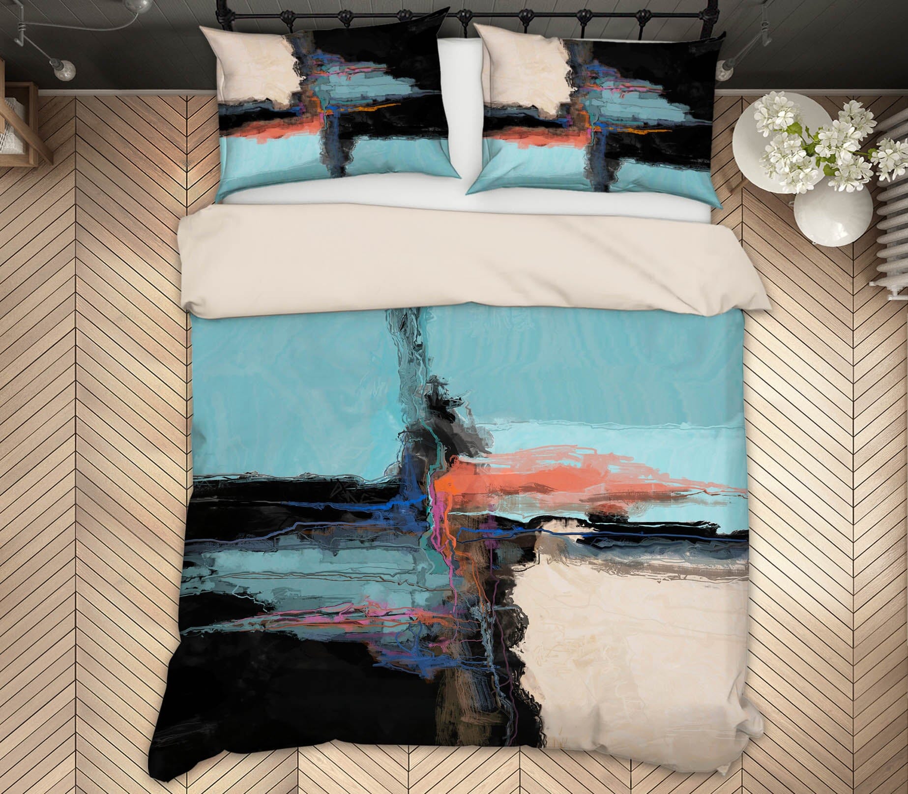 3D Ink Graffiti 2018 Michael Tienhaara Bedding Bed Pillowcases Quilt Quiet Covers AJ Creativity Home 