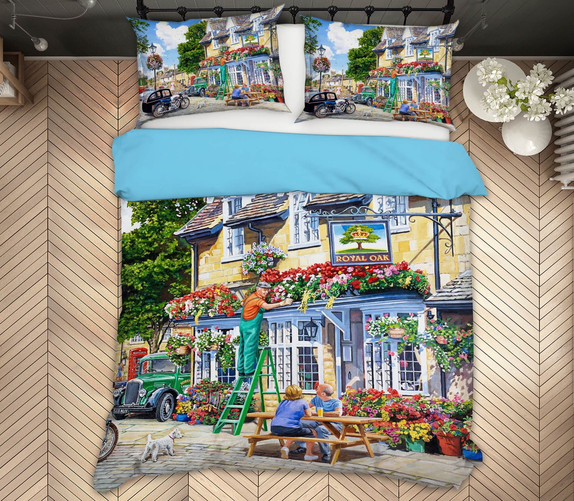 3D The Royal Oak 2067 Trevor Mitchell bedding Bed Pillowcases Quilt Quiet Covers AJ Creativity Home 