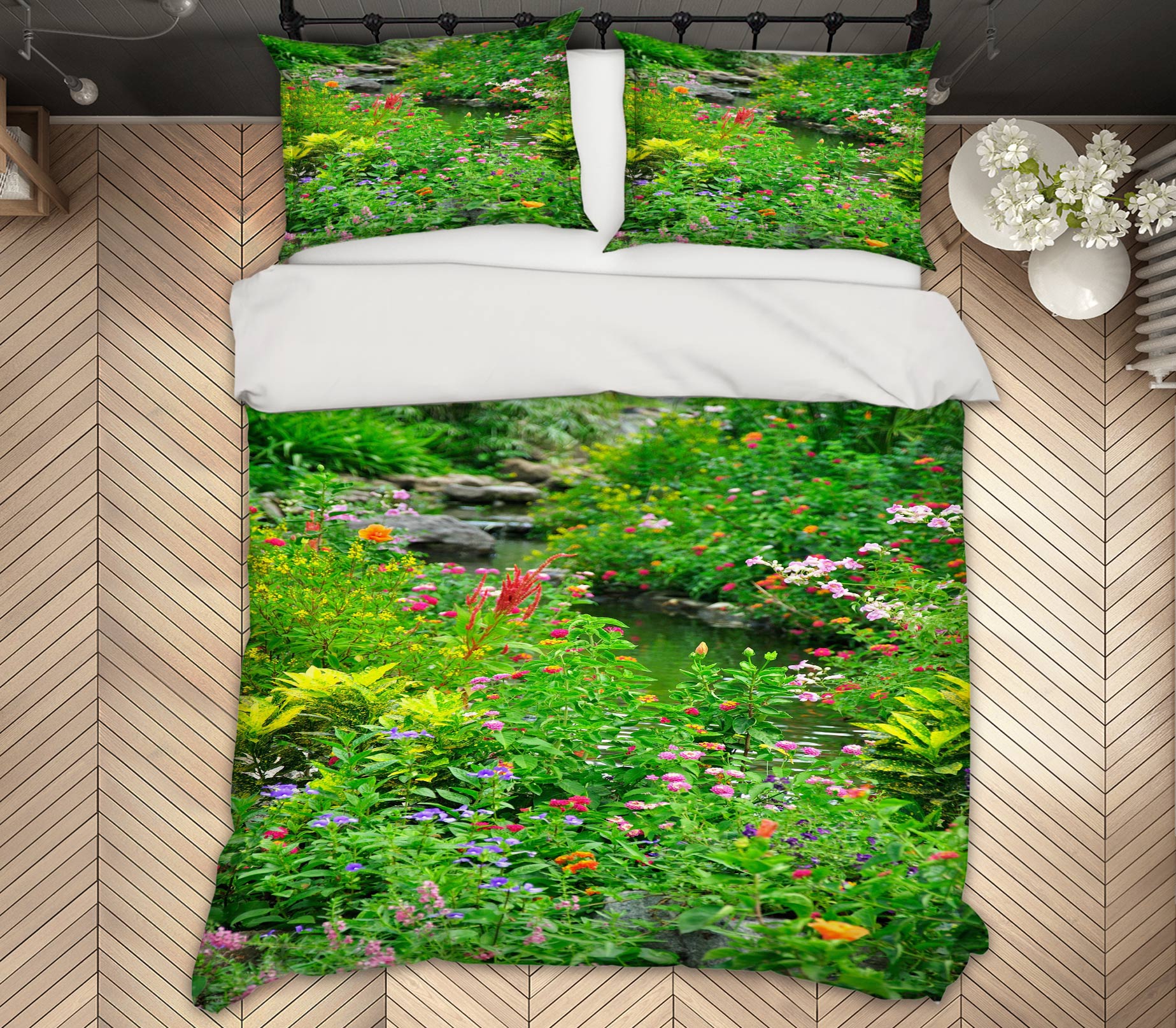 3D Grass 15089 Bed Pillowcases Quilt