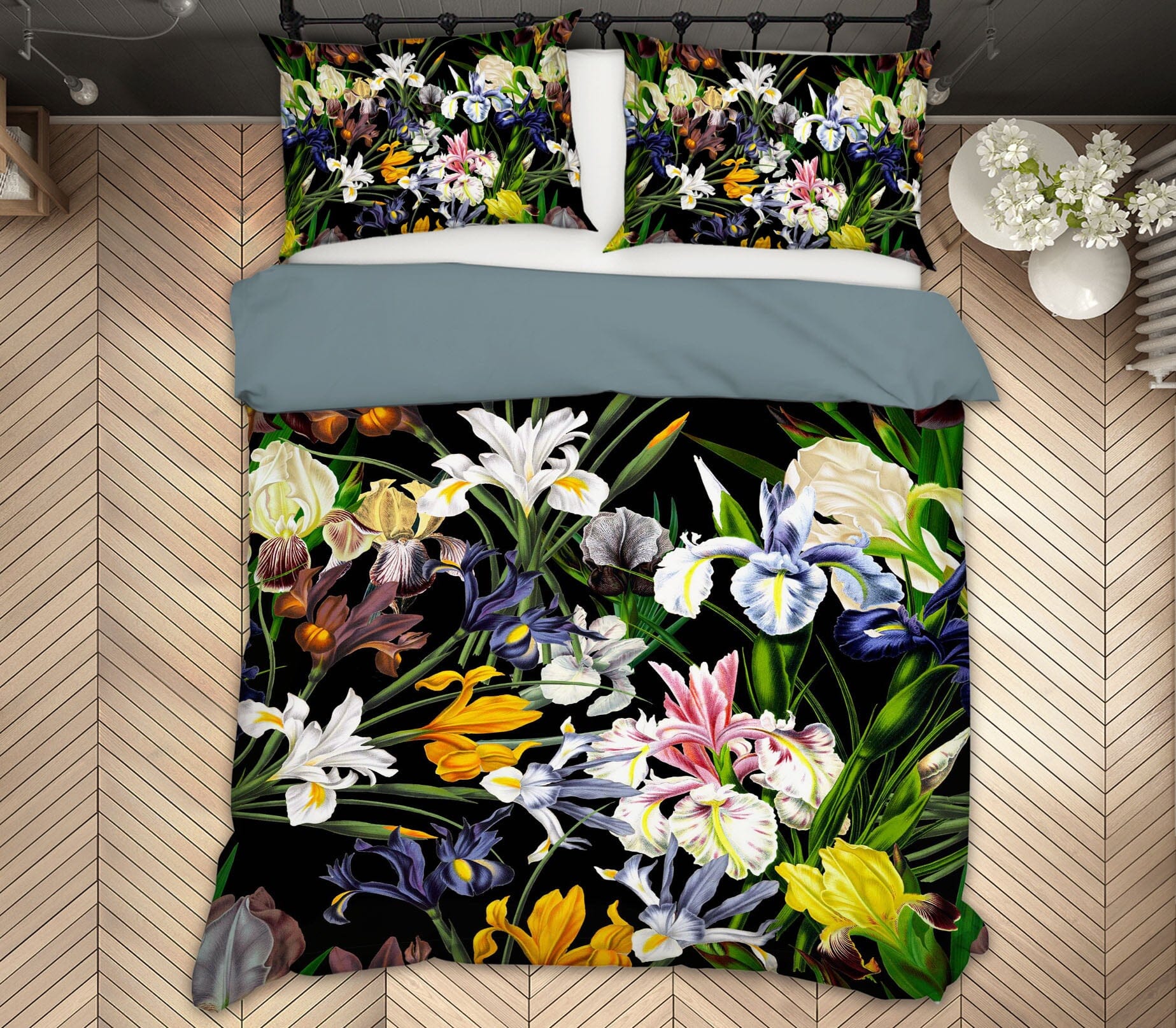 3D Color Lily 176 Uta Naumann Bedding Bed Pillowcases Quilt Quiet Covers AJ Creativity Home 