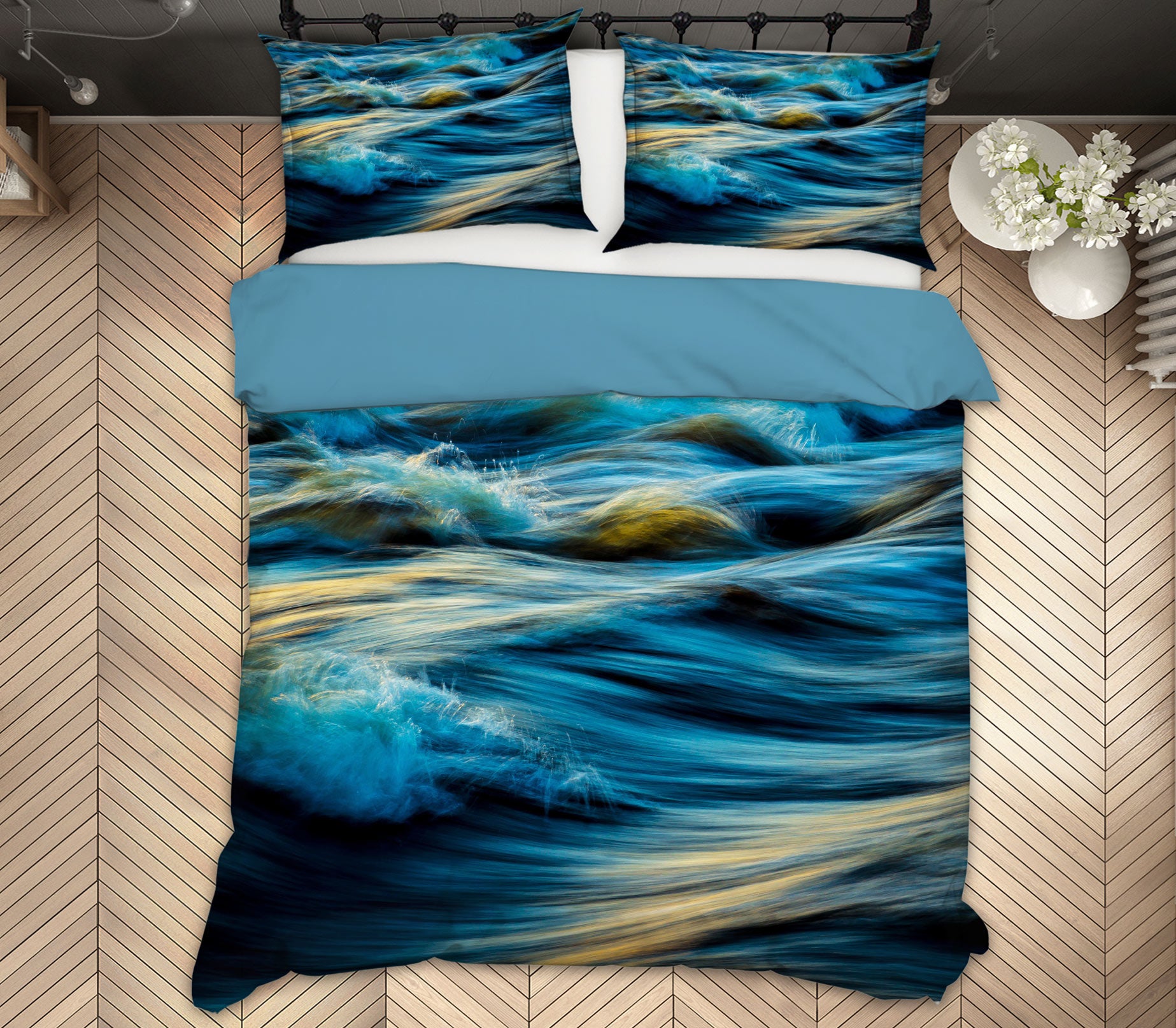 3D Sea Surface 12222 Bed Pillowcases Quilt